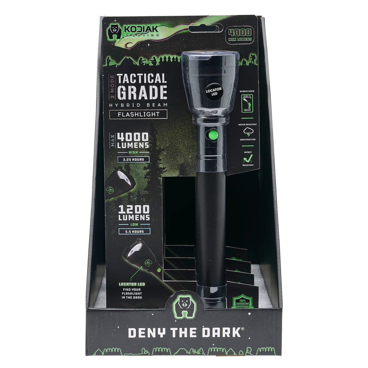 Kodiak® Kommander 4000 Lumen Flashlight