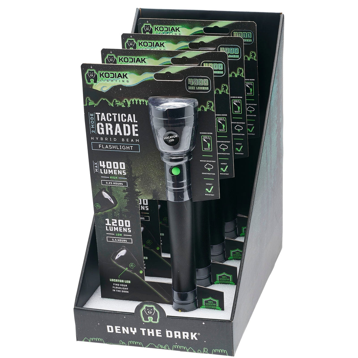 Kodiak® Kommander 4000 Lumen Flashlight