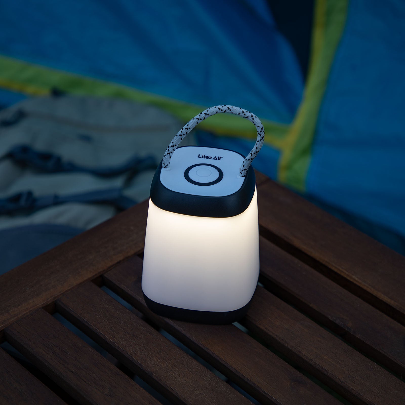 LitezAll Square Mini Lantern with Rope handle - LitezAll - Lanterns - 5