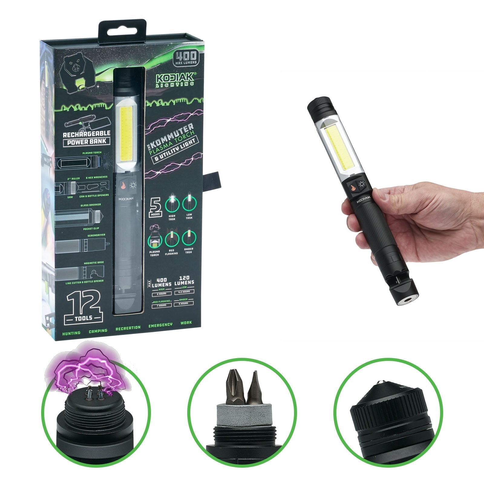 Kodiak® Kommuter® Plasma Torch and Utility Light