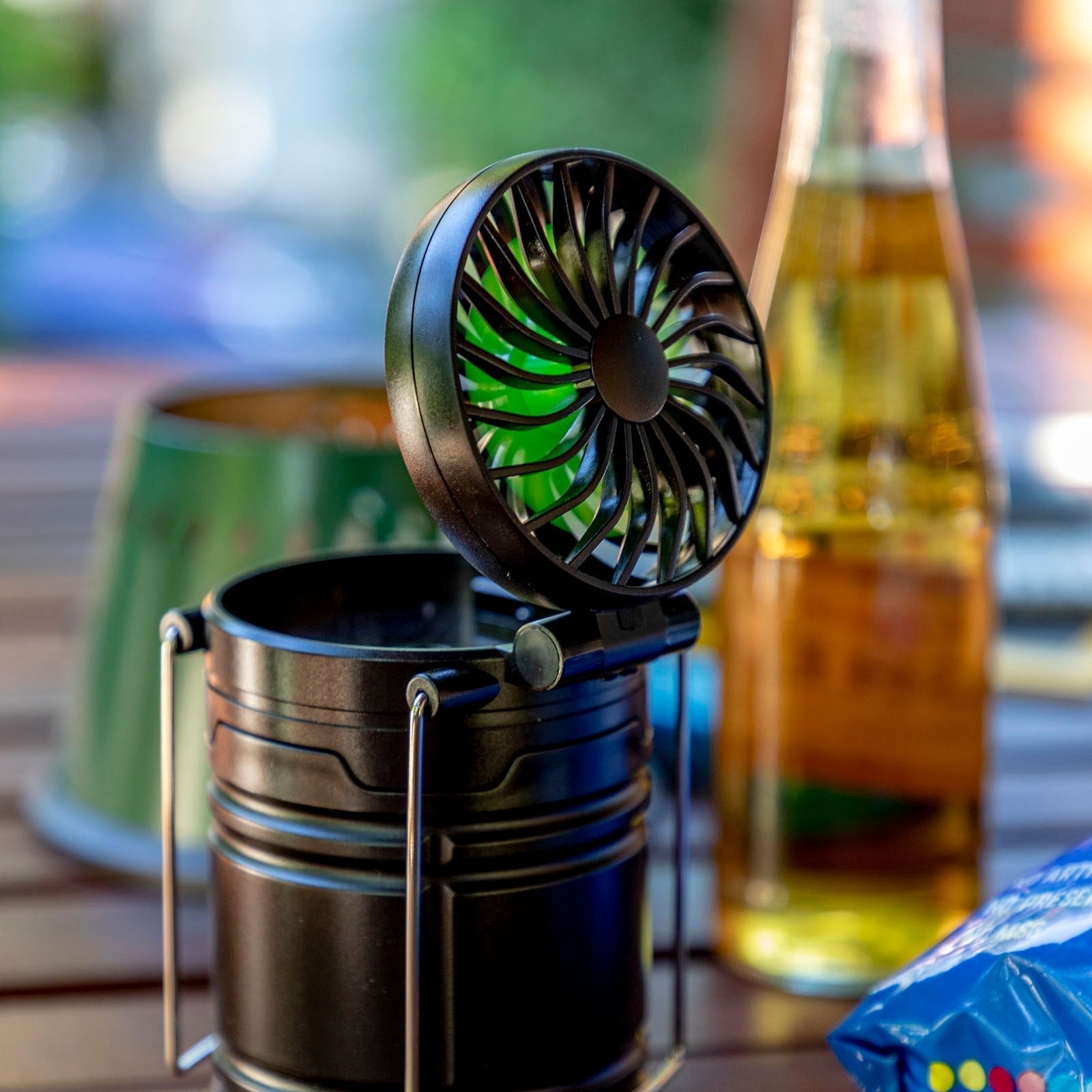 LitezAll Pull Up Lantern with Built-In Fan - LitezAll - Lanterns - 5
