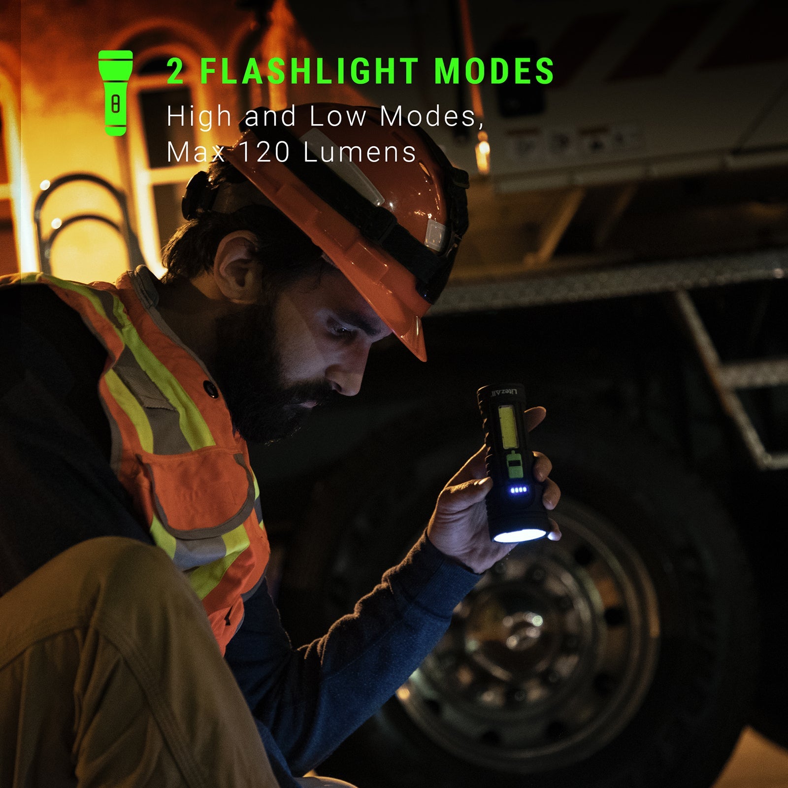 LitezAll® Rechargeable Ultac OG Soft Touch Flashlight - LitezAll - Flashlights - 3