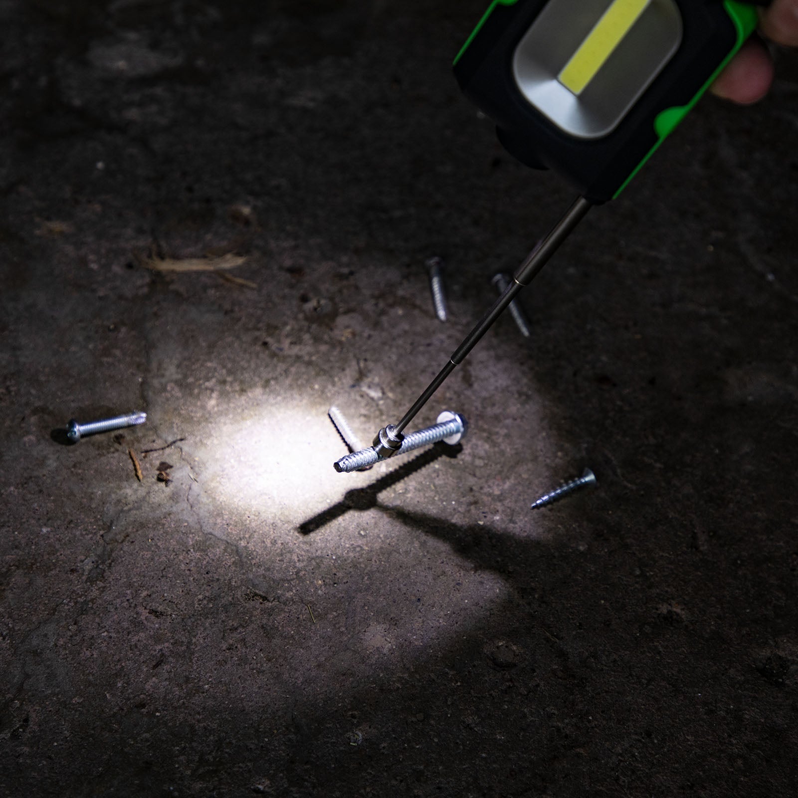 LitezAll® Pivot Work Light with Telescopic Magnet