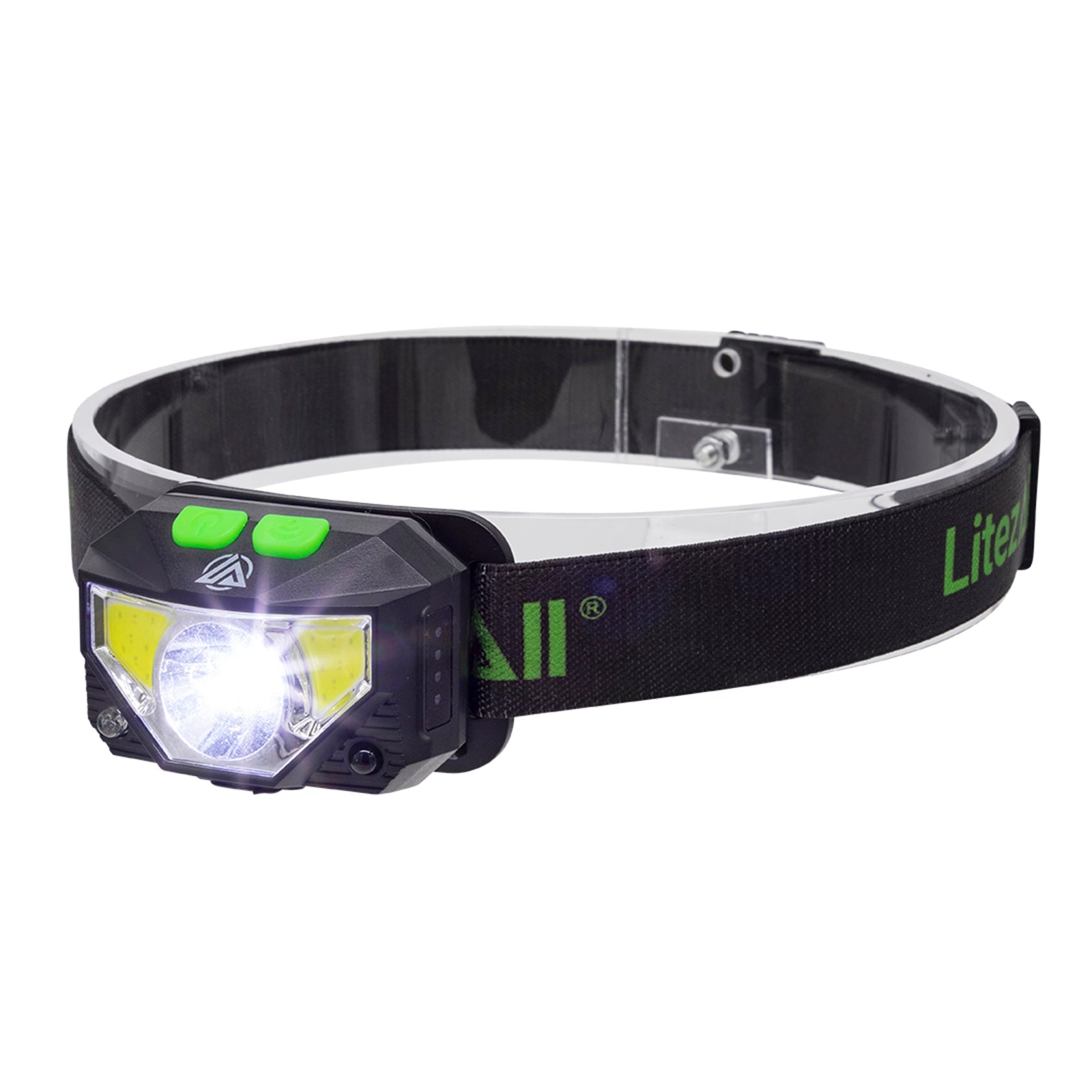 LitezAll® SWYPE® Rechargeable Motion Activated LED Headlamp Multifunction