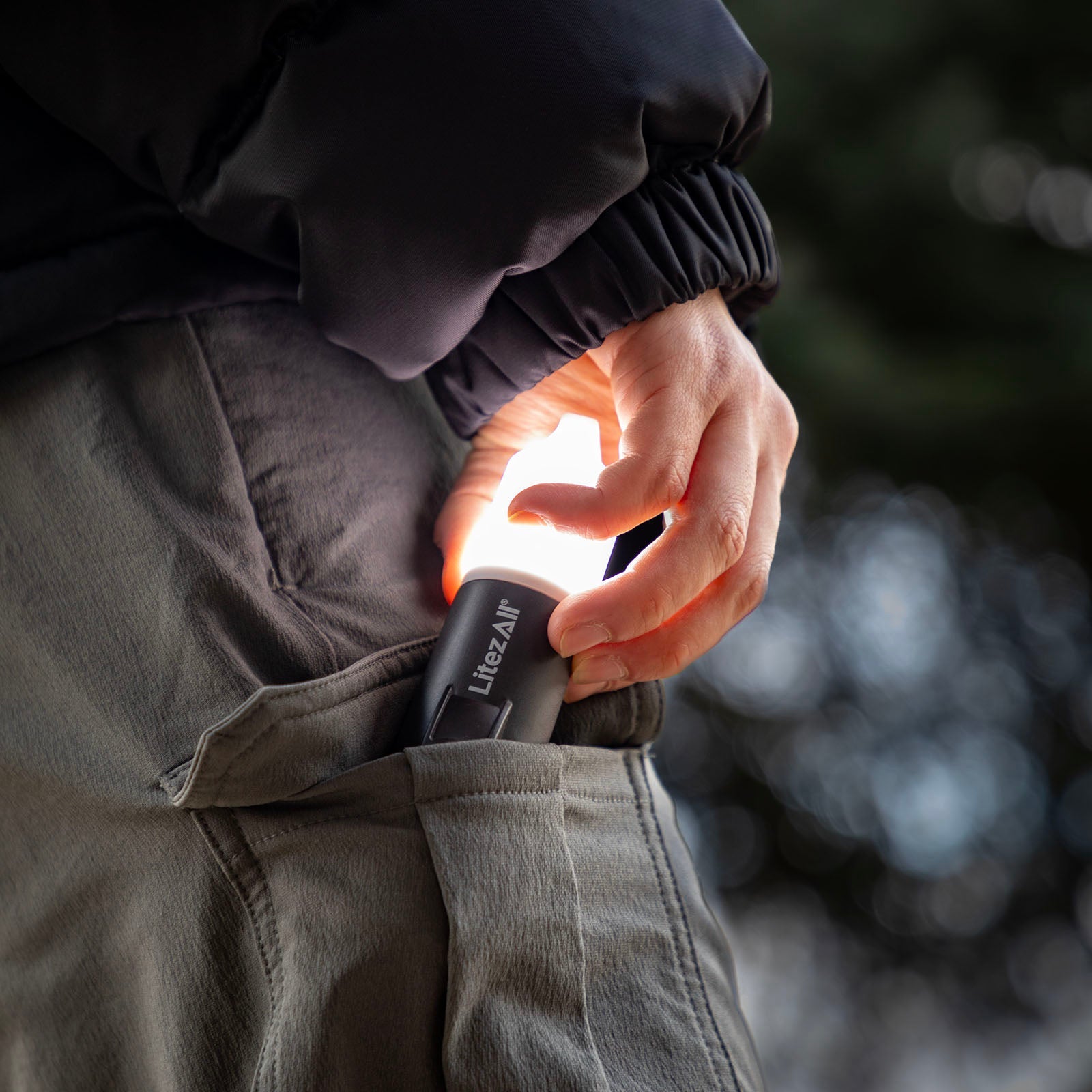 LitezAll® Flashlight-Lantern Dual Mode Combo Light