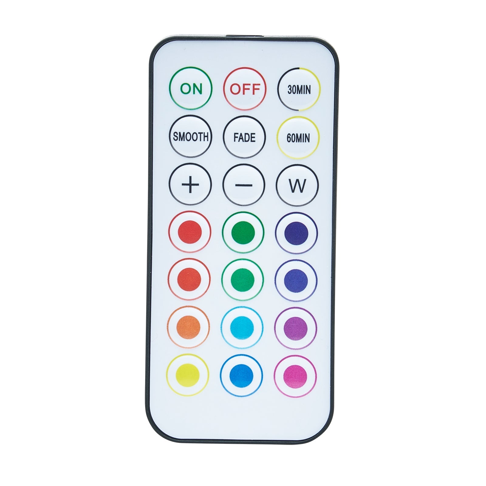 LitezAll® Remote Control RGB Puck Lights 3 Pack