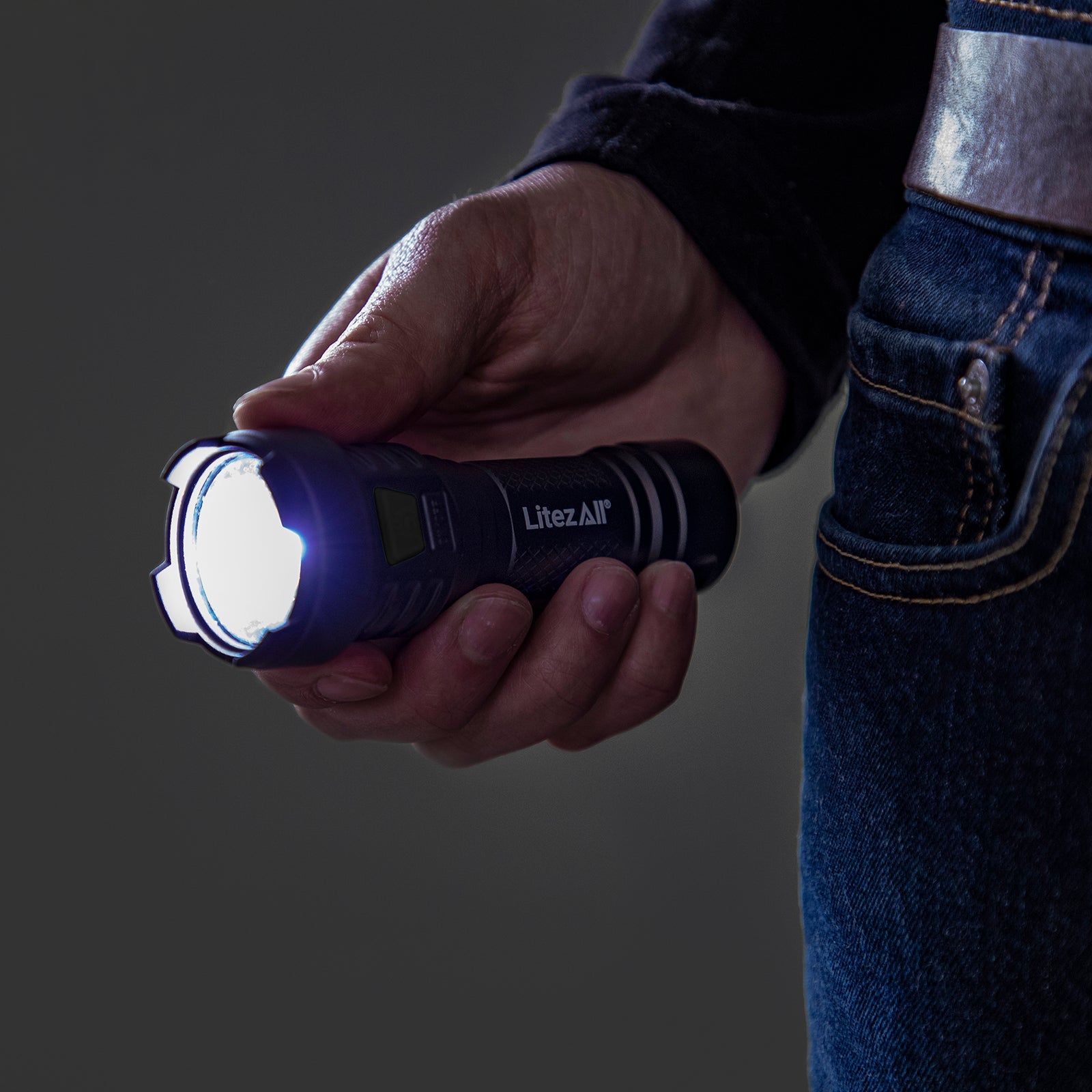 LitezAll® Rechargeable 120 Lumen Flashlight