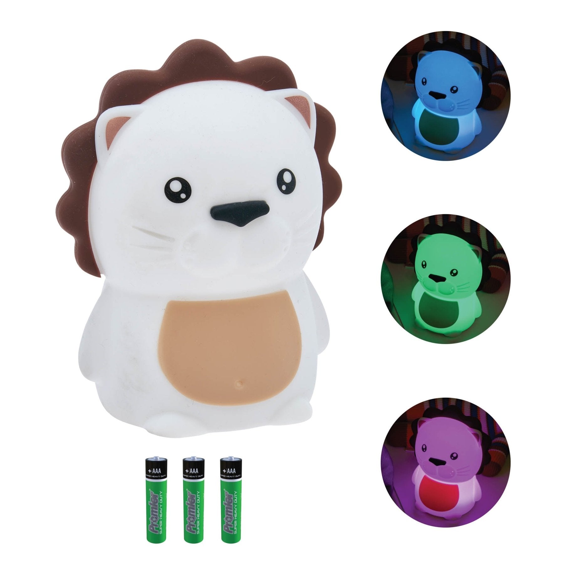 LitezAll® Lion Squishable Color Changing Silicone Lantern - LitezAll - Lanterns - 2