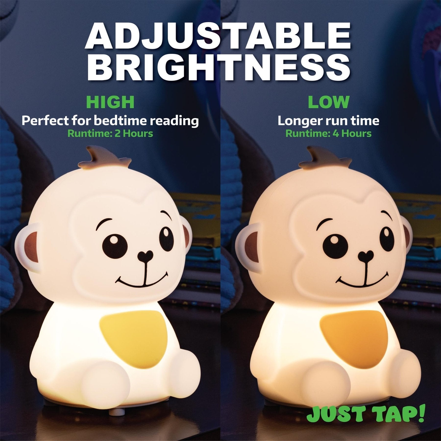 LitezAll® Monkey Squishable Color Changing Silicone Lantern - LitezAll - Lanterns - 6