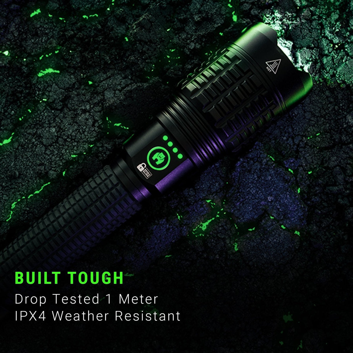 Kodiak® Kong 18,000 Lumen Rechargeable Tactical Flashlight - LitezAll - Tactical Flashlights - 4