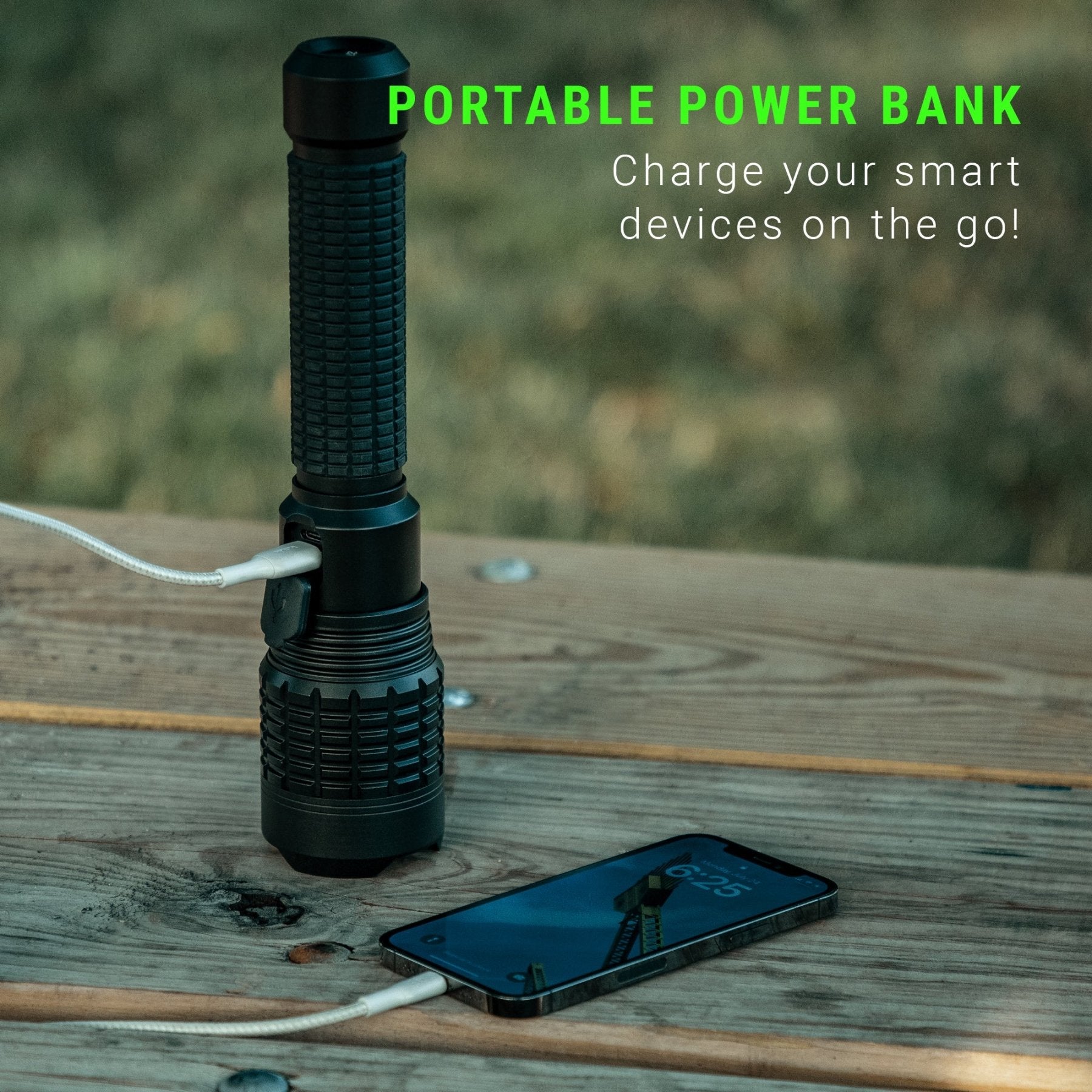 Kodiak® Kong 18,000 Lumen Rechargeable Tactical Flashlight - LitezAll - Tactical Flashlights - 6