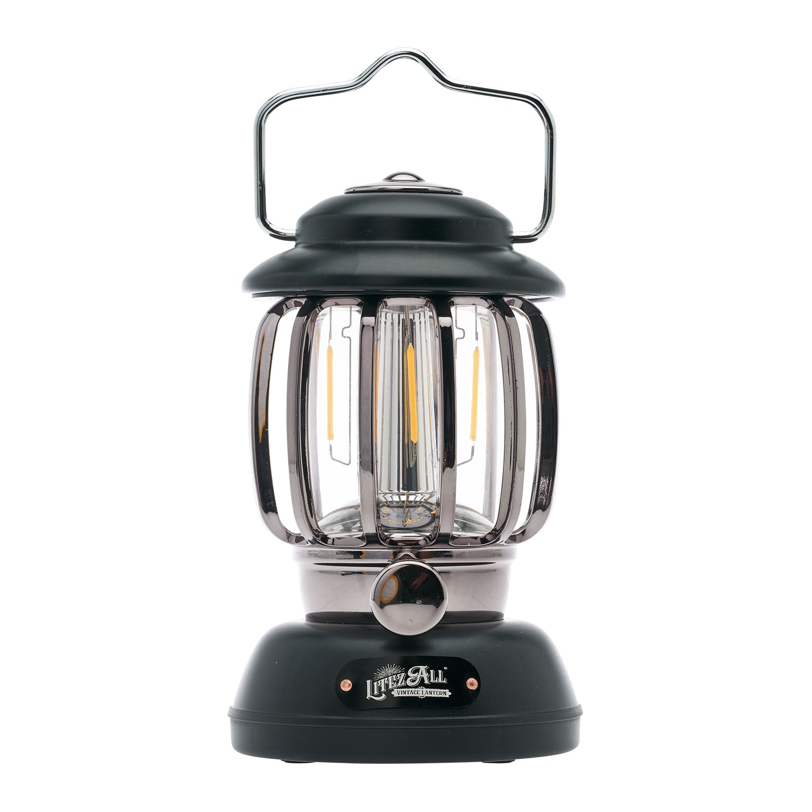 LitezAll® OLE '92® Rechargeable and Battery Powered Camping Lantern with Dimmer