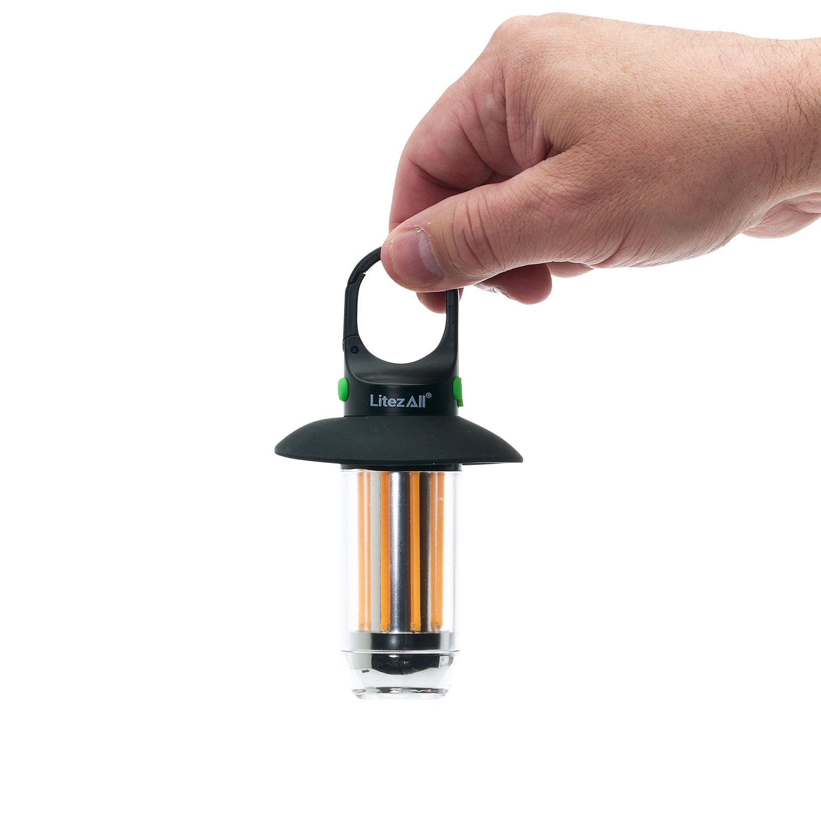 LitezAll® Mini Rechargeable Lantern with Flashlight