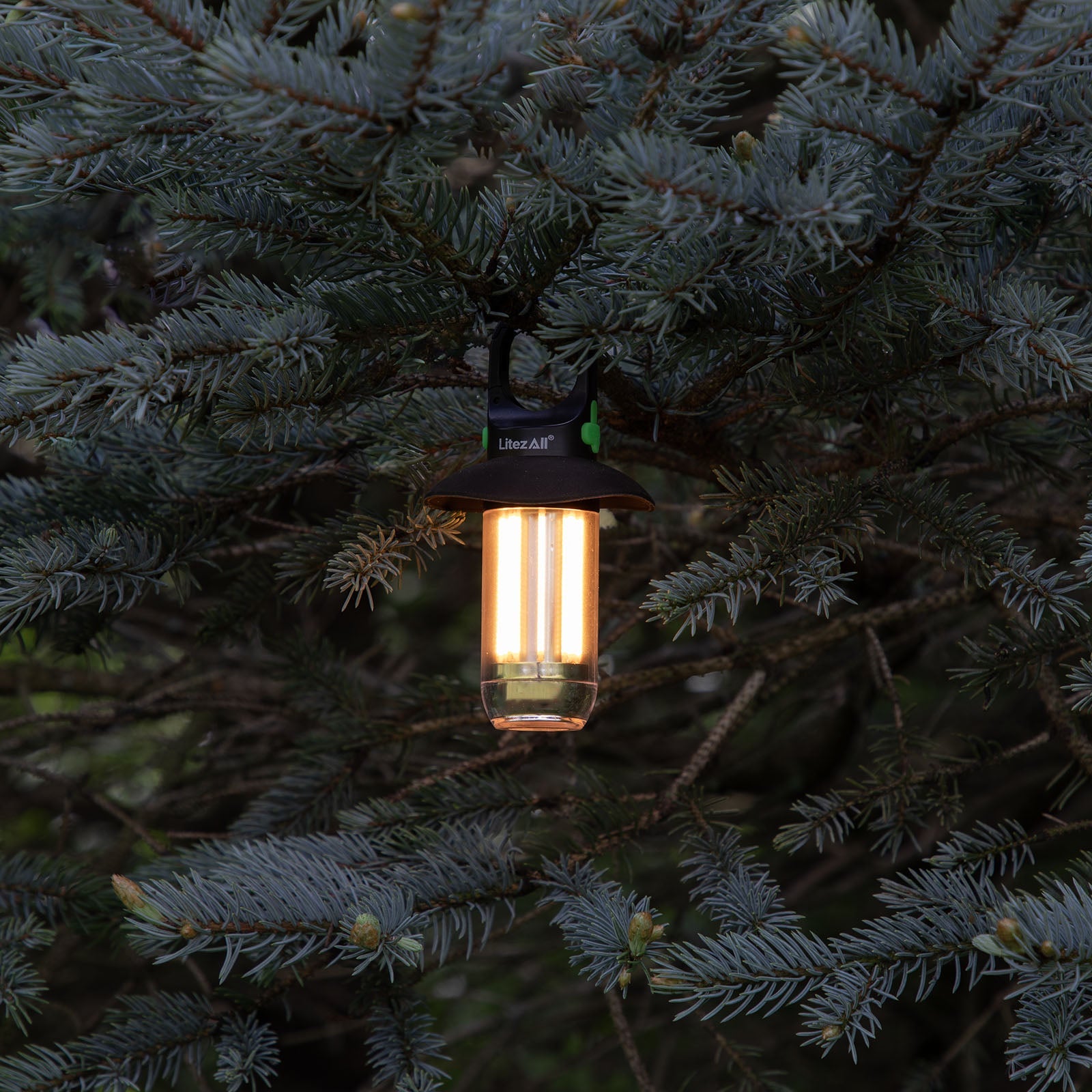 LitezAll® Mini Rechargeable Lantern with Flashlight