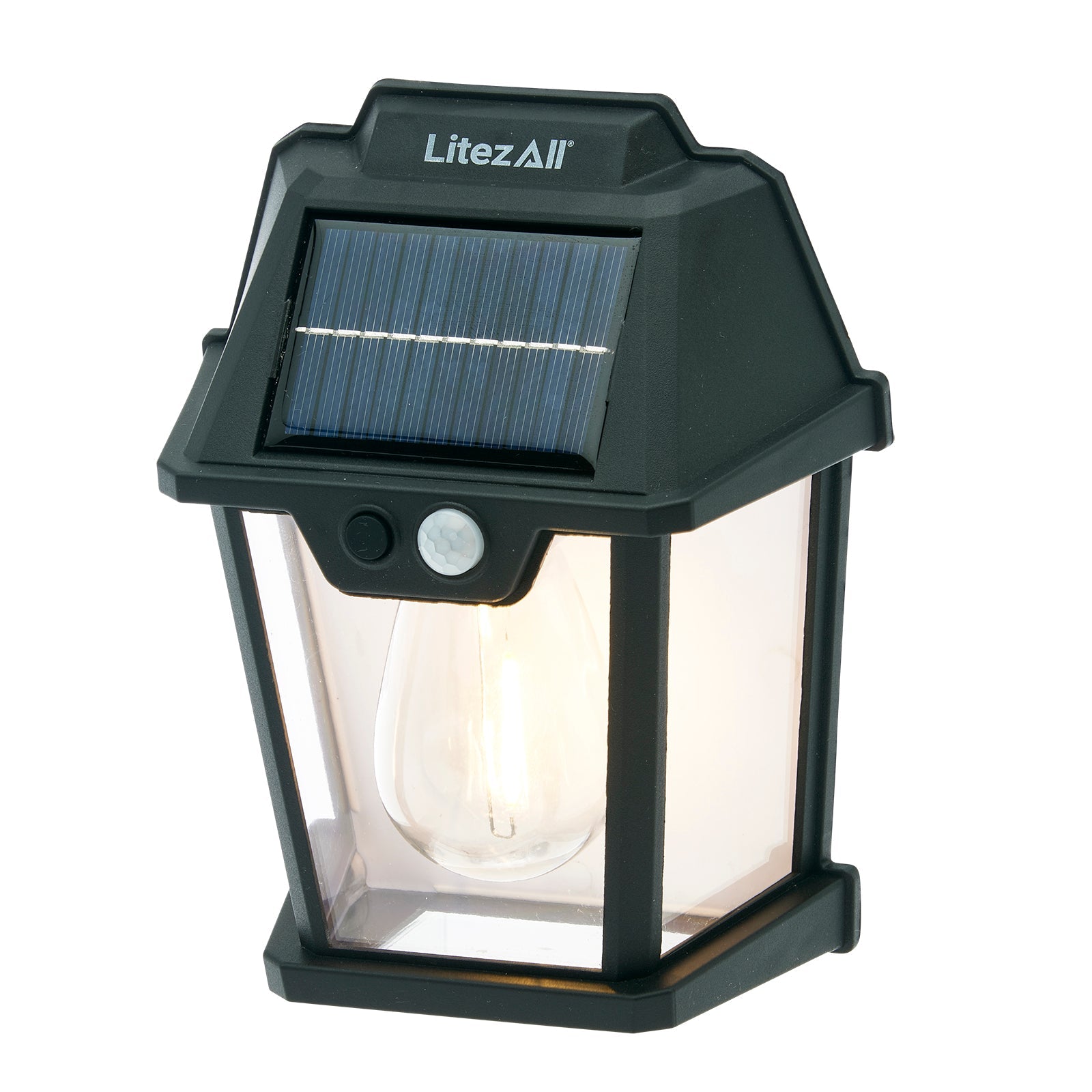 LitezAll® Motion Activated Solar Powered Wall Lamp
