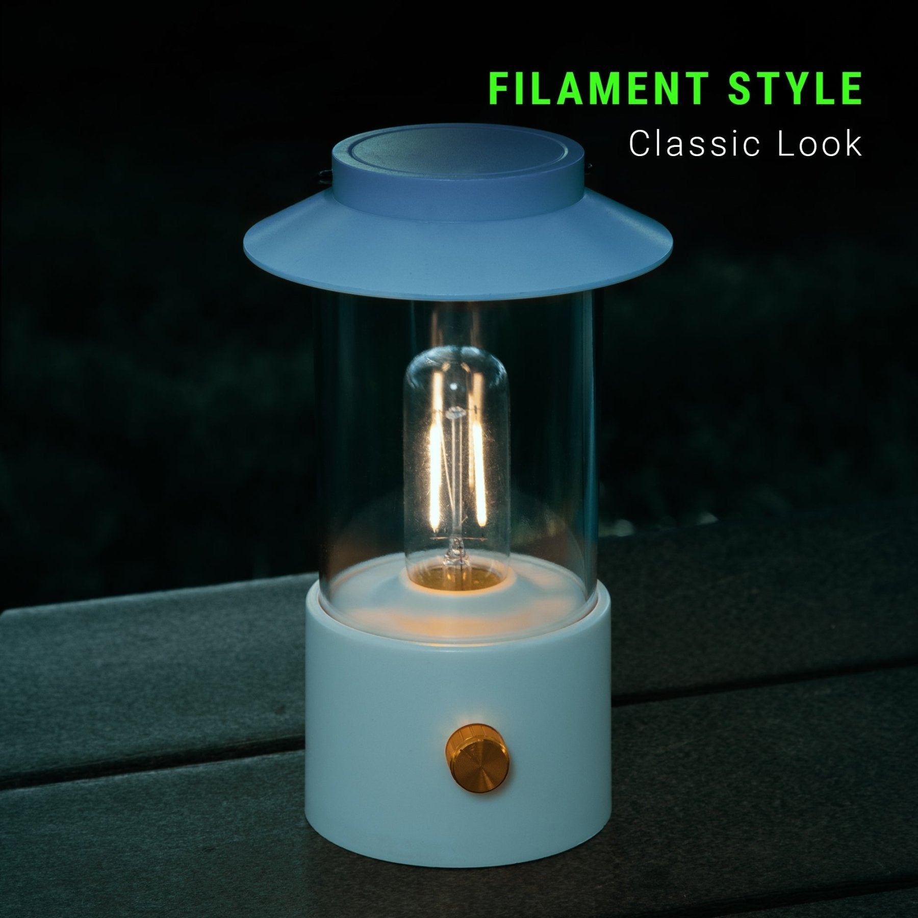 LitezAll® Lantern with Dimmable Warm White Filament LED - LitezAll - Lanterns - 6