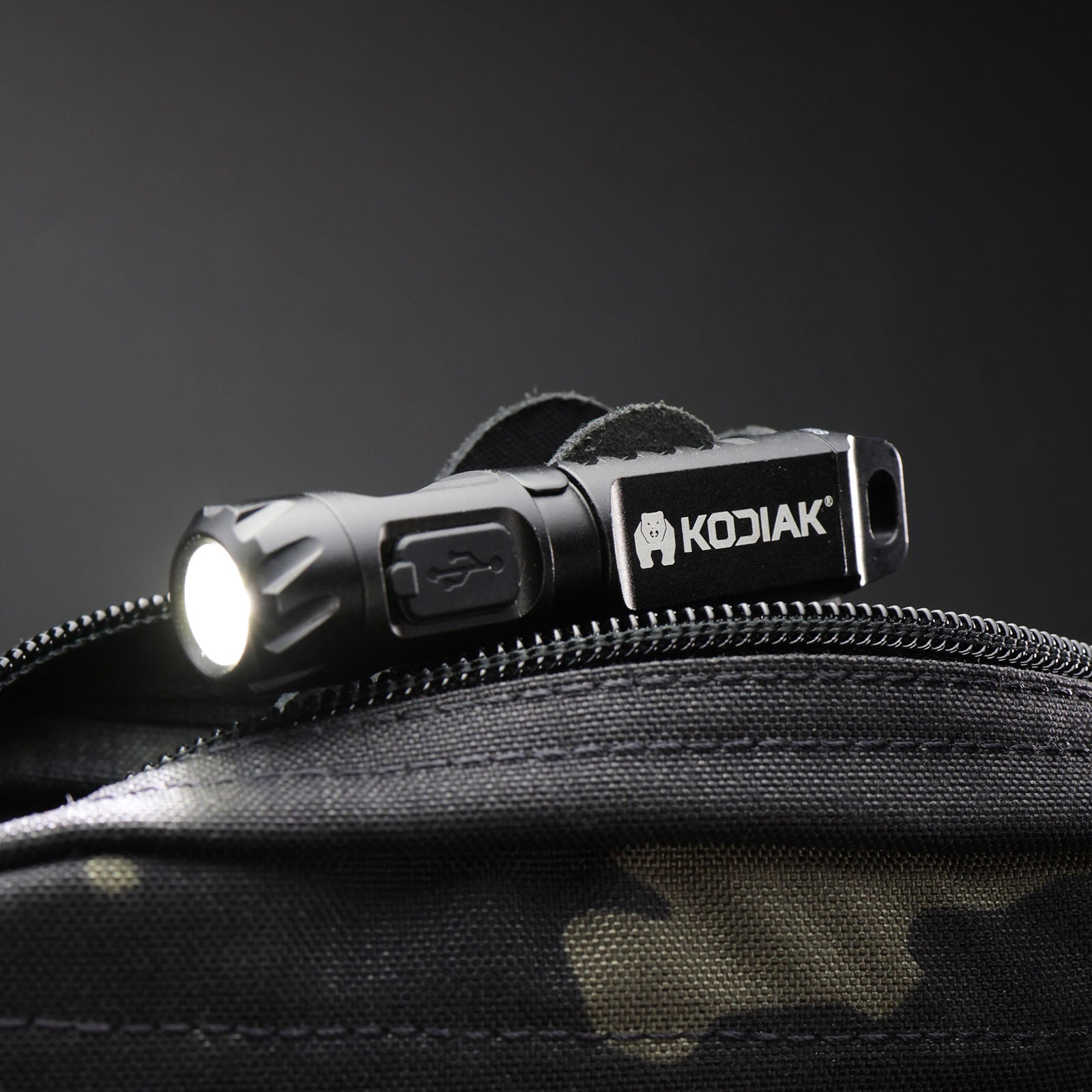 Kodiak® Keychain Flashlight with Clip - LitezAll - Keychain Lights - 6