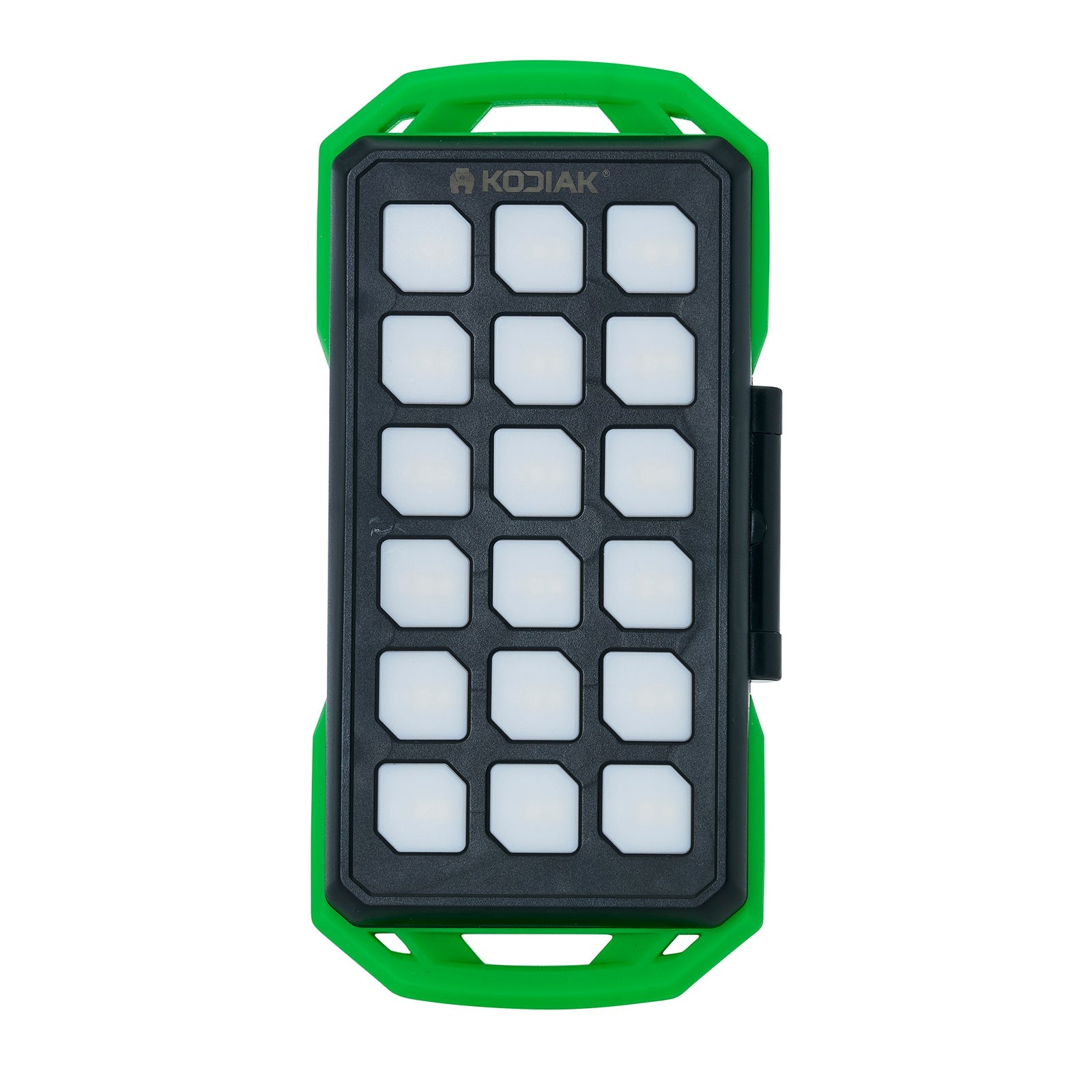 Kodiak® Klutch® 10000 mAh Power Bank with USB or Solar Charging and 1100 Lumen Work Light