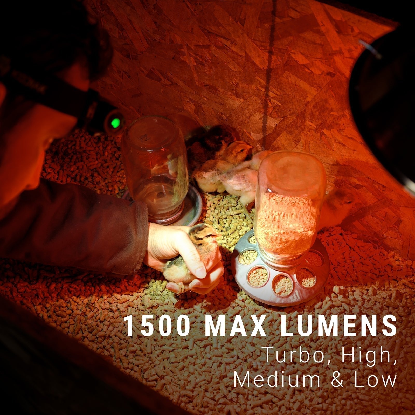 Kodiak® 1500 Lumen Rechargeable Headlamp - LitezAll - Headlamps - 3