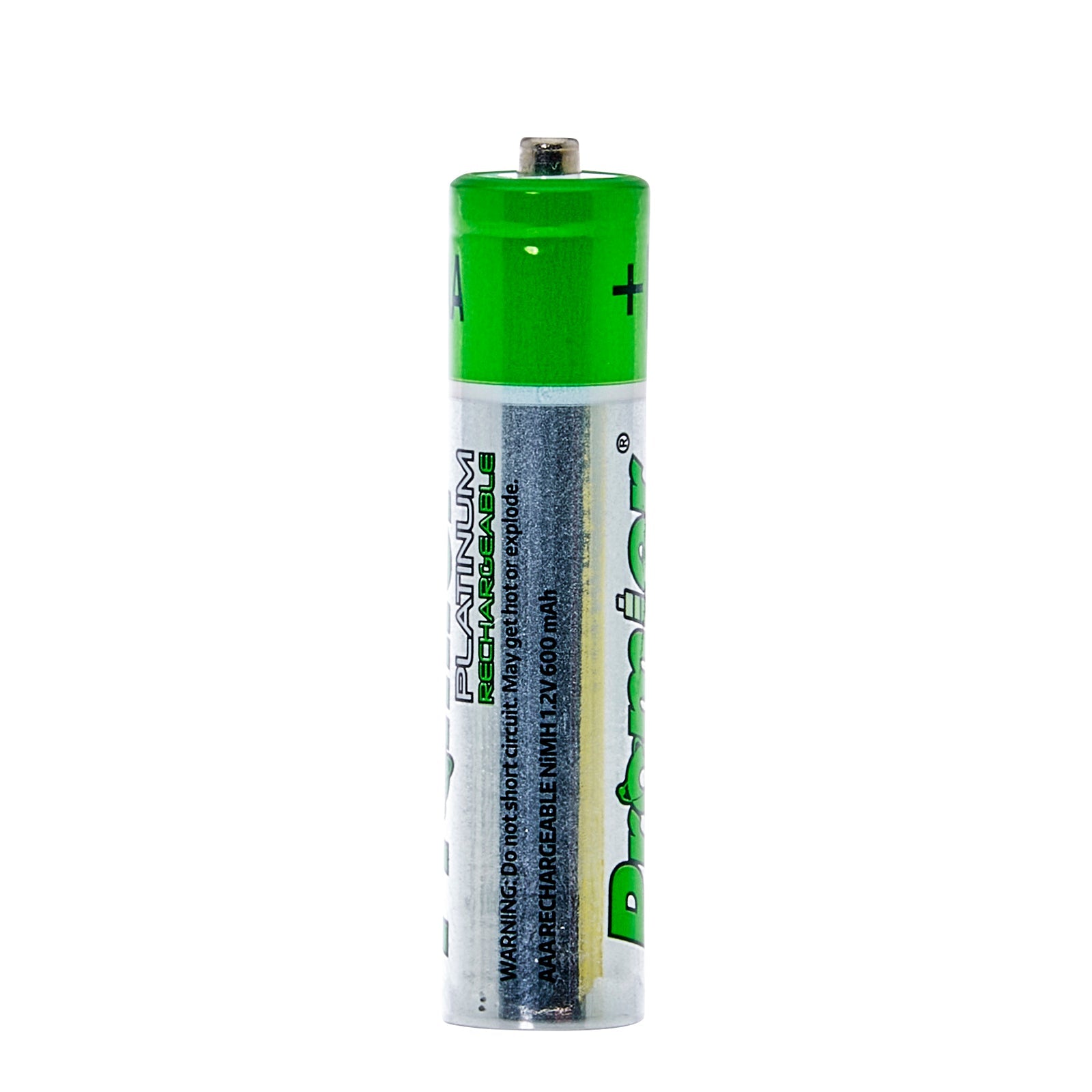 Promier® Platinum AAA Rechargeable Ni-Mh Battery 4 Pack