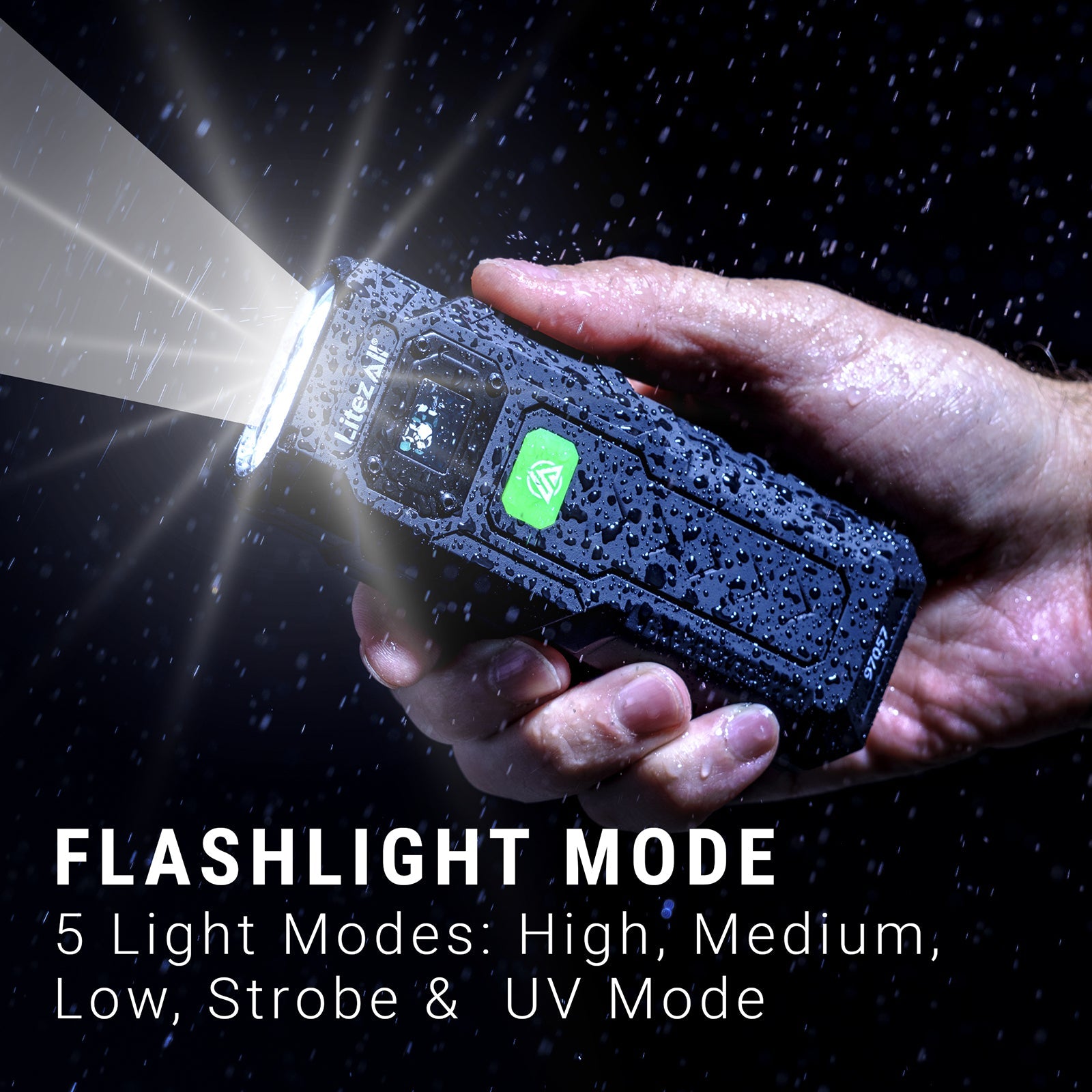 LitezAll® The Litty® Rechargeable Multi - Function Flashlight - LitezAll - Flashlights - 3