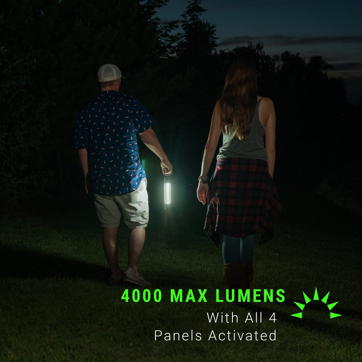 Kodiak® Kuadrant 4 - Panel Rechargeable Lantern - LitezAll - 4