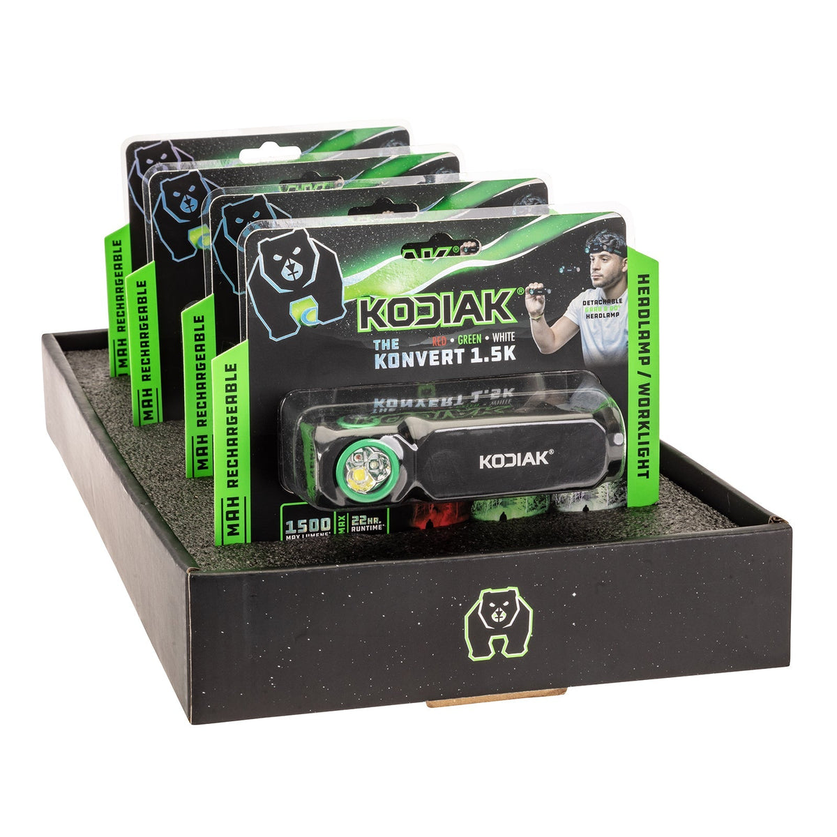 Kodiak® Konvert 1.5K RGW Headlamp