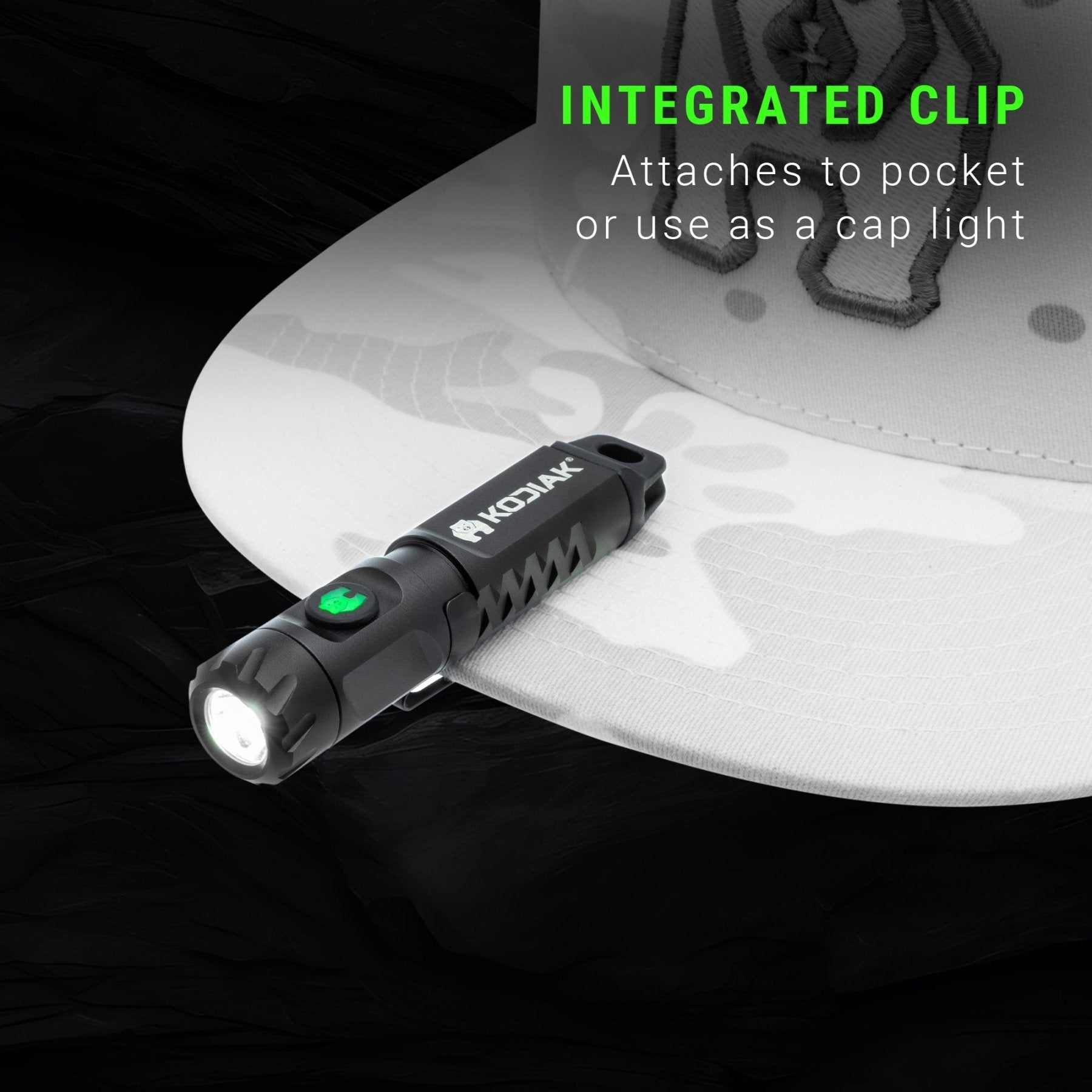Kodiak® Keychain Flashlight with Clip - LitezAll - Keychain Lights - 4