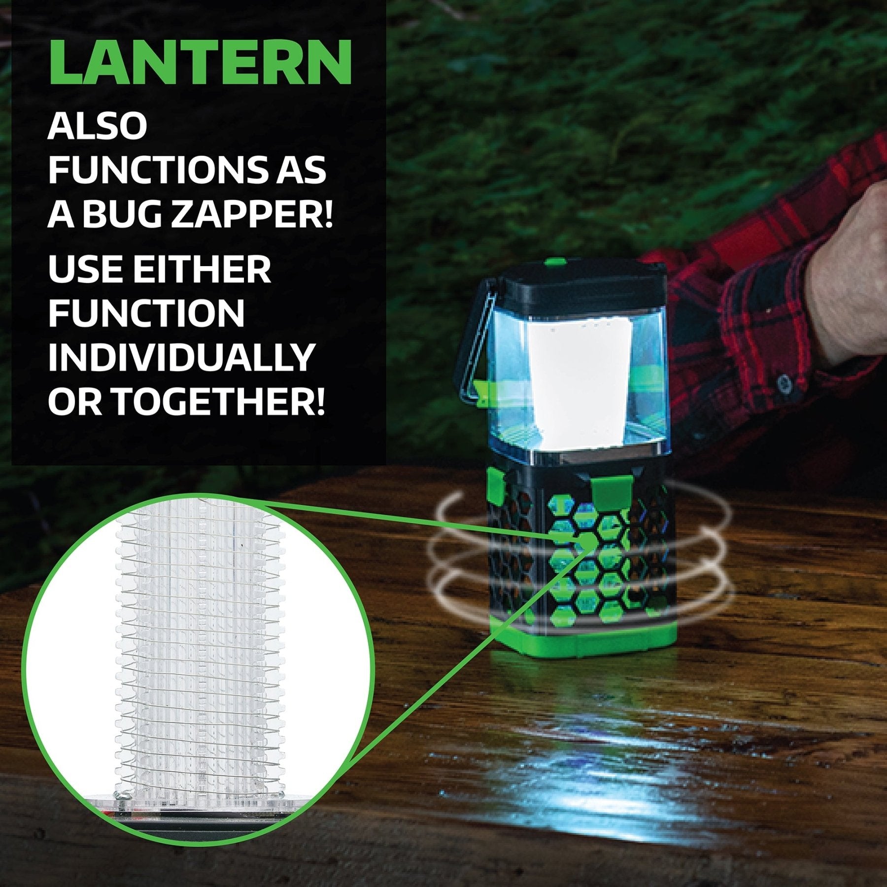 LitezAll® Rechargeable Bug Zapper Lantern - LitezAll - Lanterns - 7