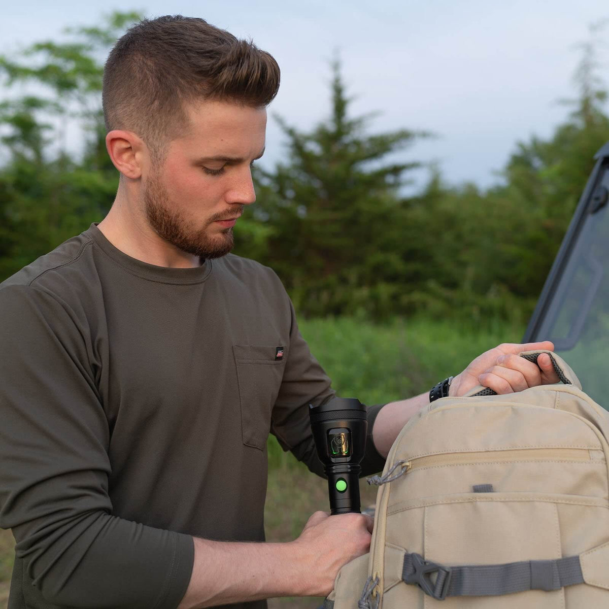 Kodiak® Kommander 4000 Lumen Flashlight