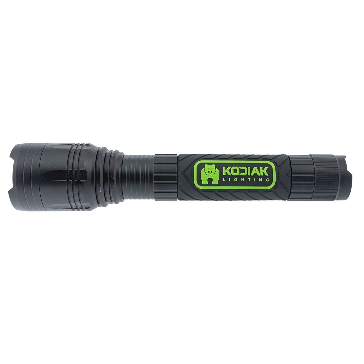 Kodiak® 3500 Lumen Rubber Grip Tactical Flashlight