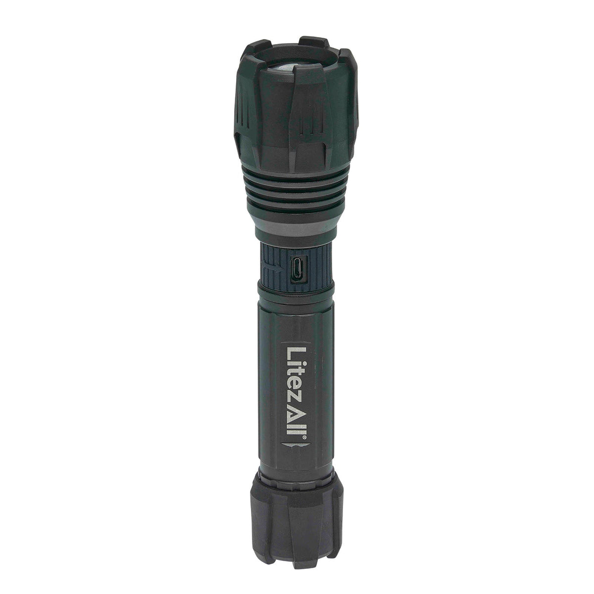 LitezAll® Nearly Invincible® 1000 Lumen Rechargeable Tactical Flashlight