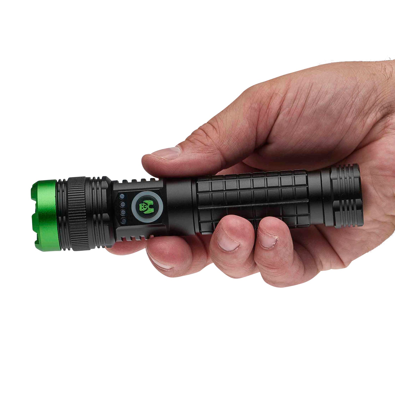 Kodiak® 2000 Lumen Rechargeable Tactical Flashlight with Magnetic Charging