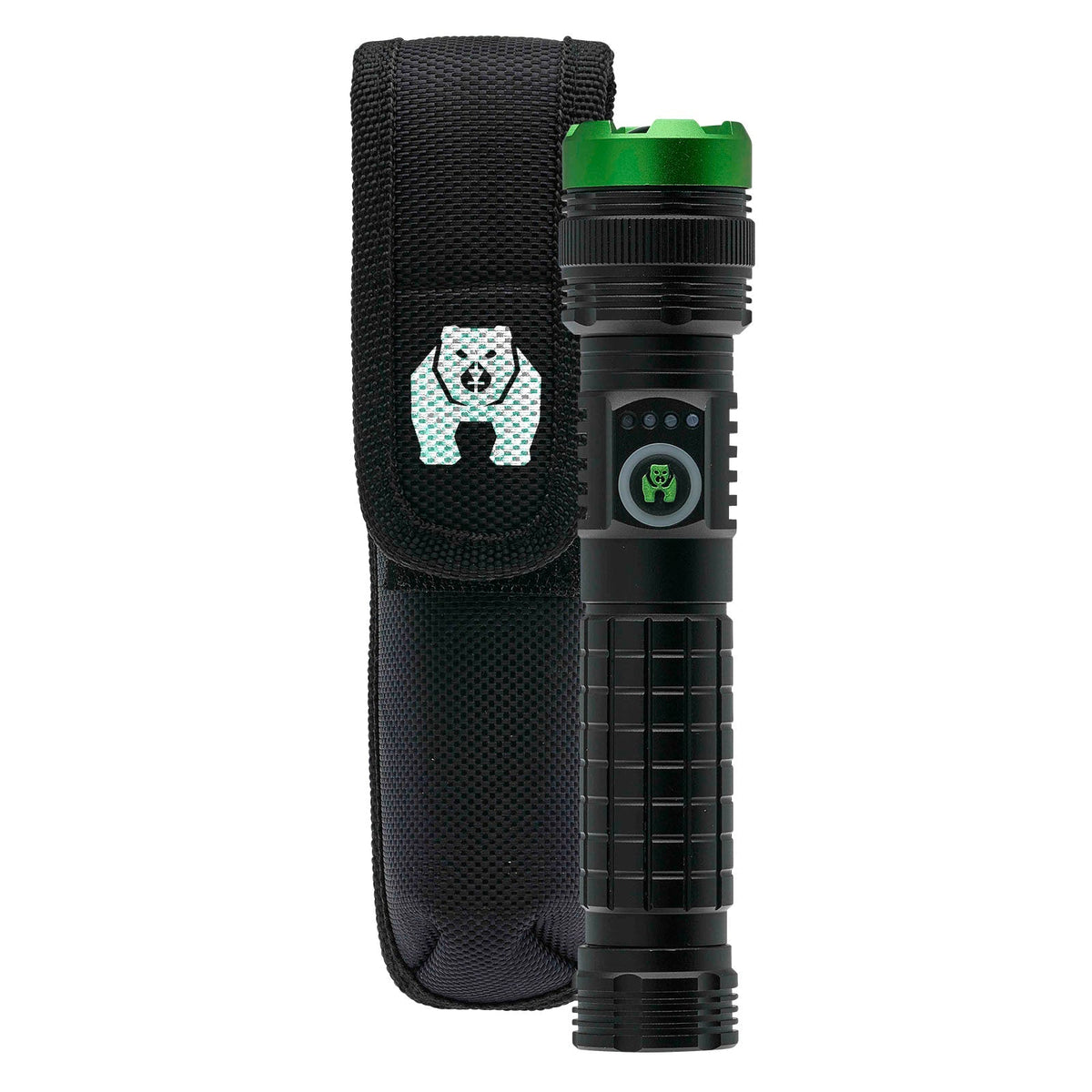 Kodiak® 2000 Lumen Rechargeable Tactical Flashlight with Magnetic Charging