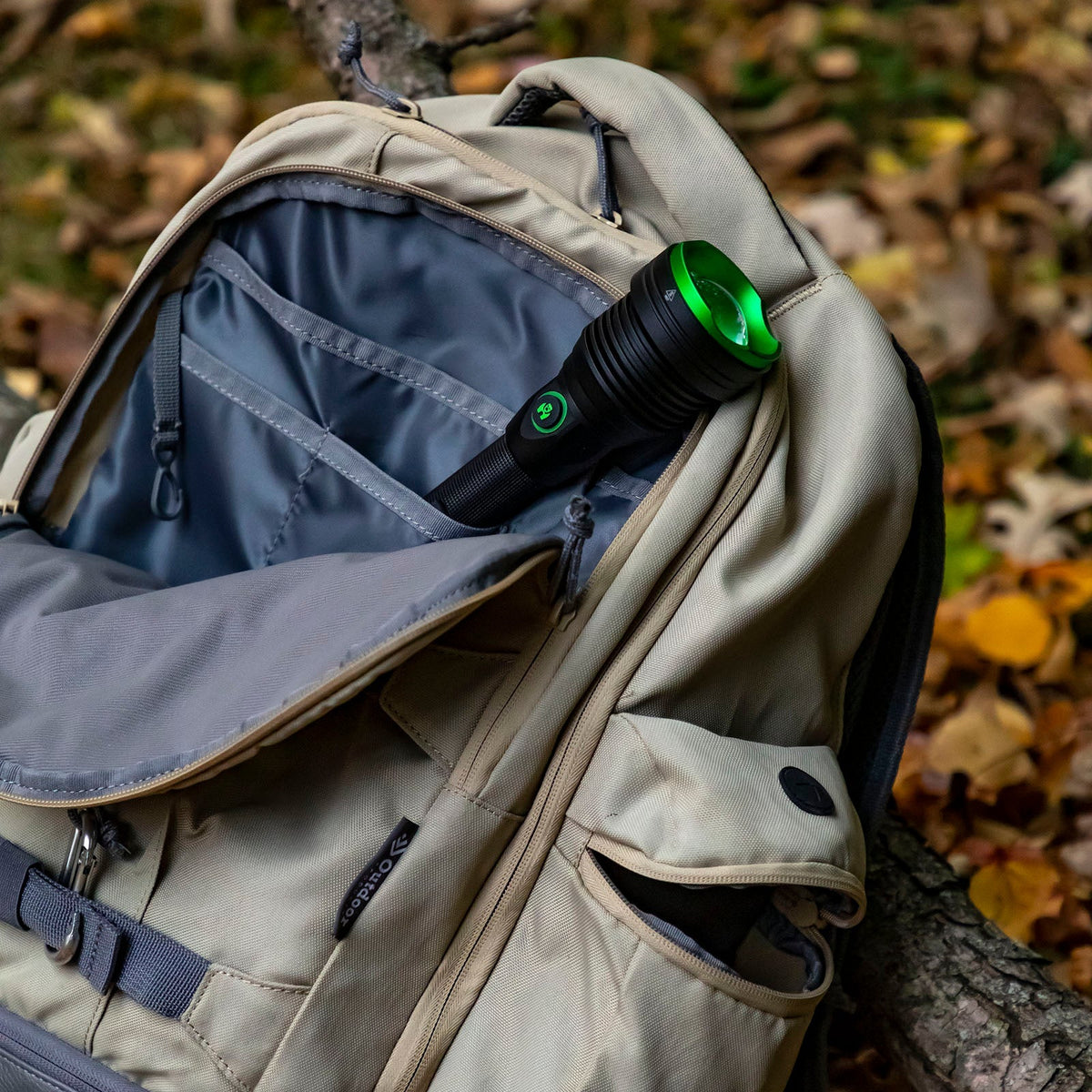 Kodiak® Kraken® Rechargeable 6000 Lumen Tactical Grade Flashlight with Power Bank