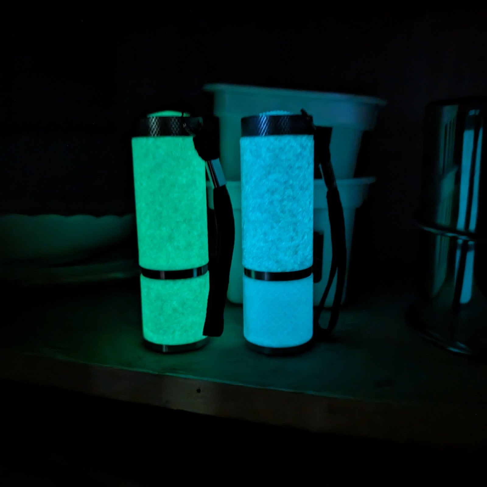 LitezAll® Glow In the Dark LED Pocket  Flashlight with COB LED