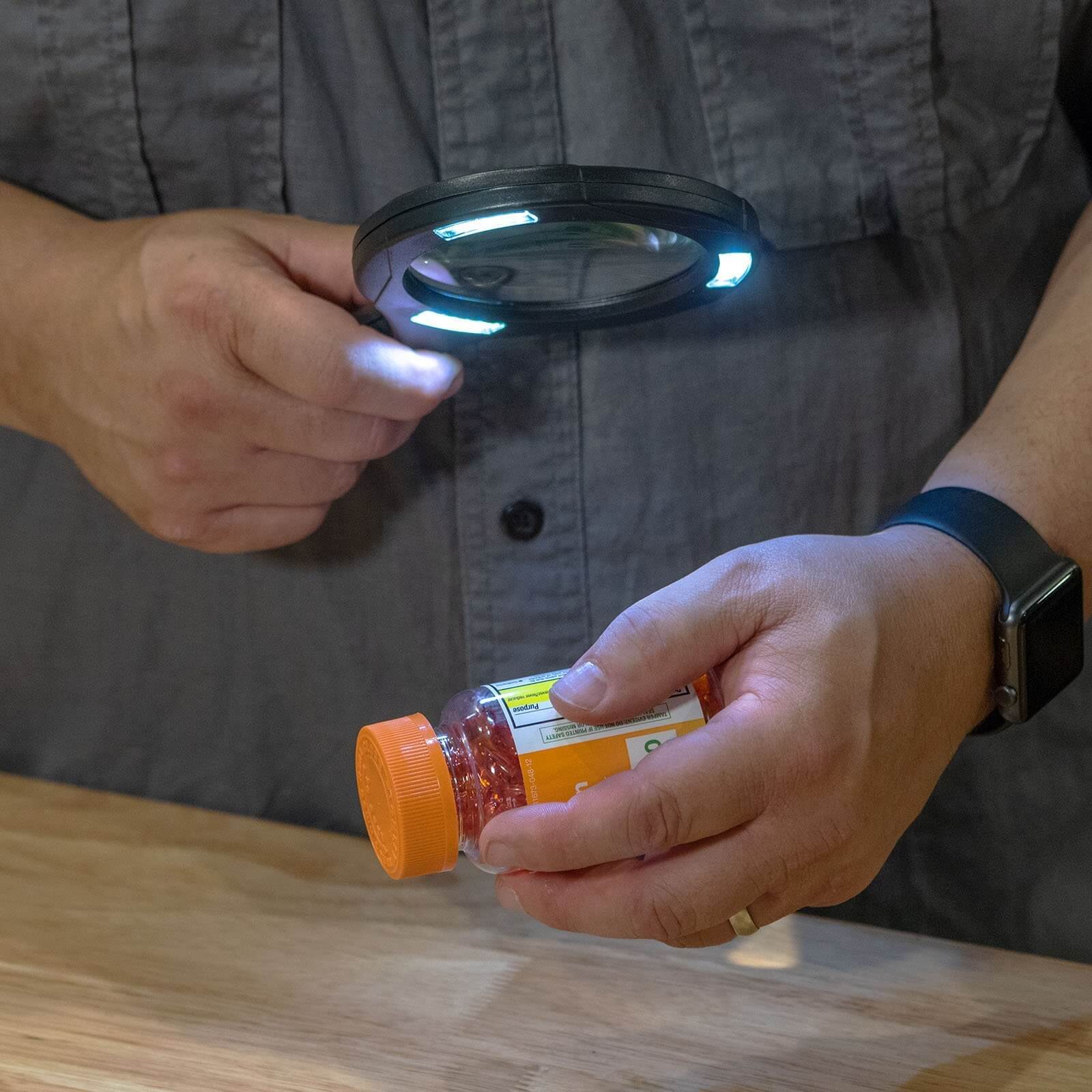 LitezAll COB LED Illuminated Magnifying Glass