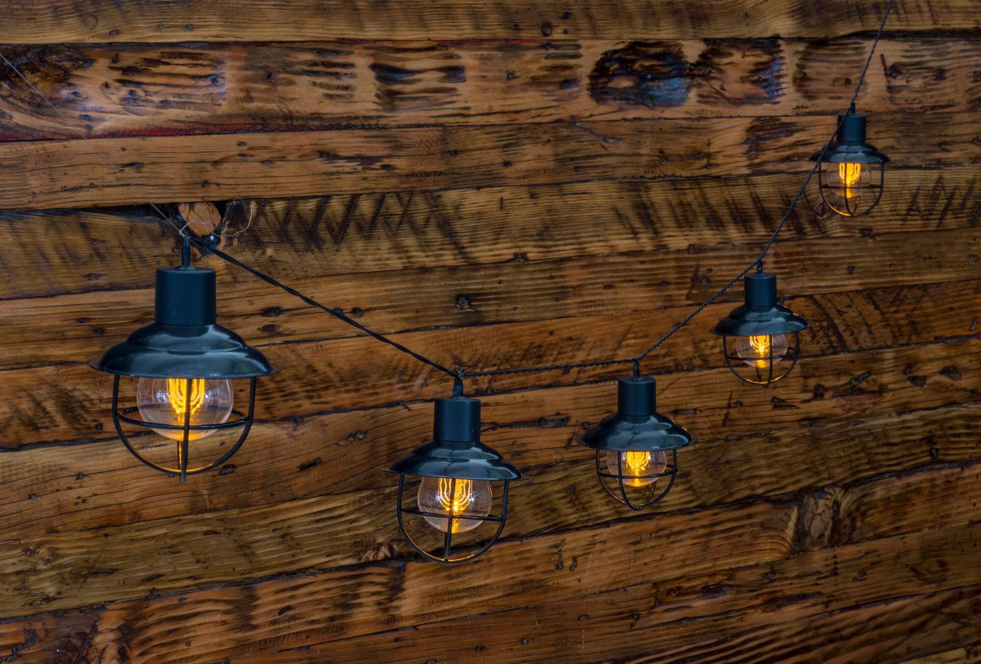 LitezAll LED Edison Bulb 5 Piece Metal String Lights - LitezAll - Home Accents - 4