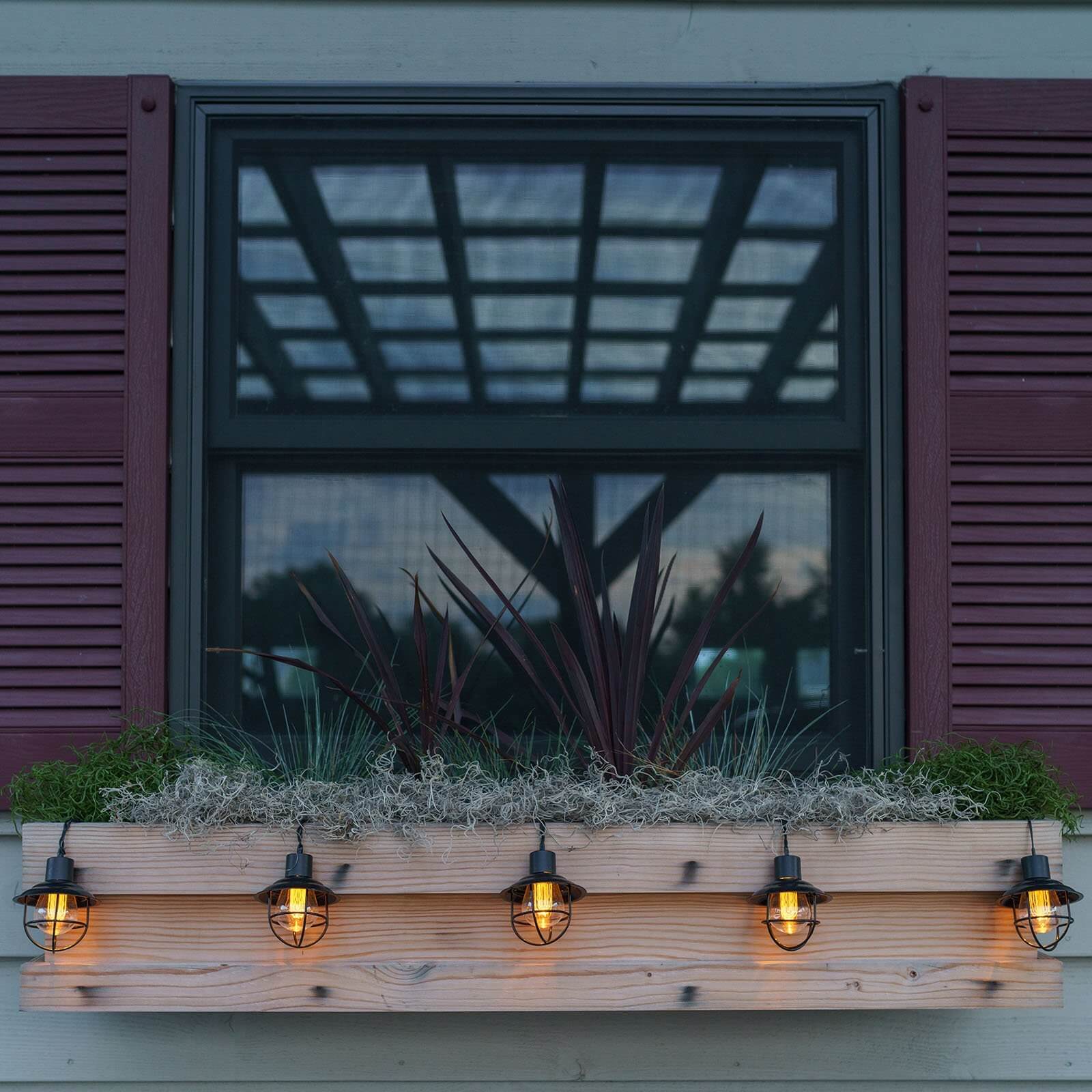 LitezAll LED Edison Bulb 5 Piece Metal String Lights - LitezAll - Home Accents - 2