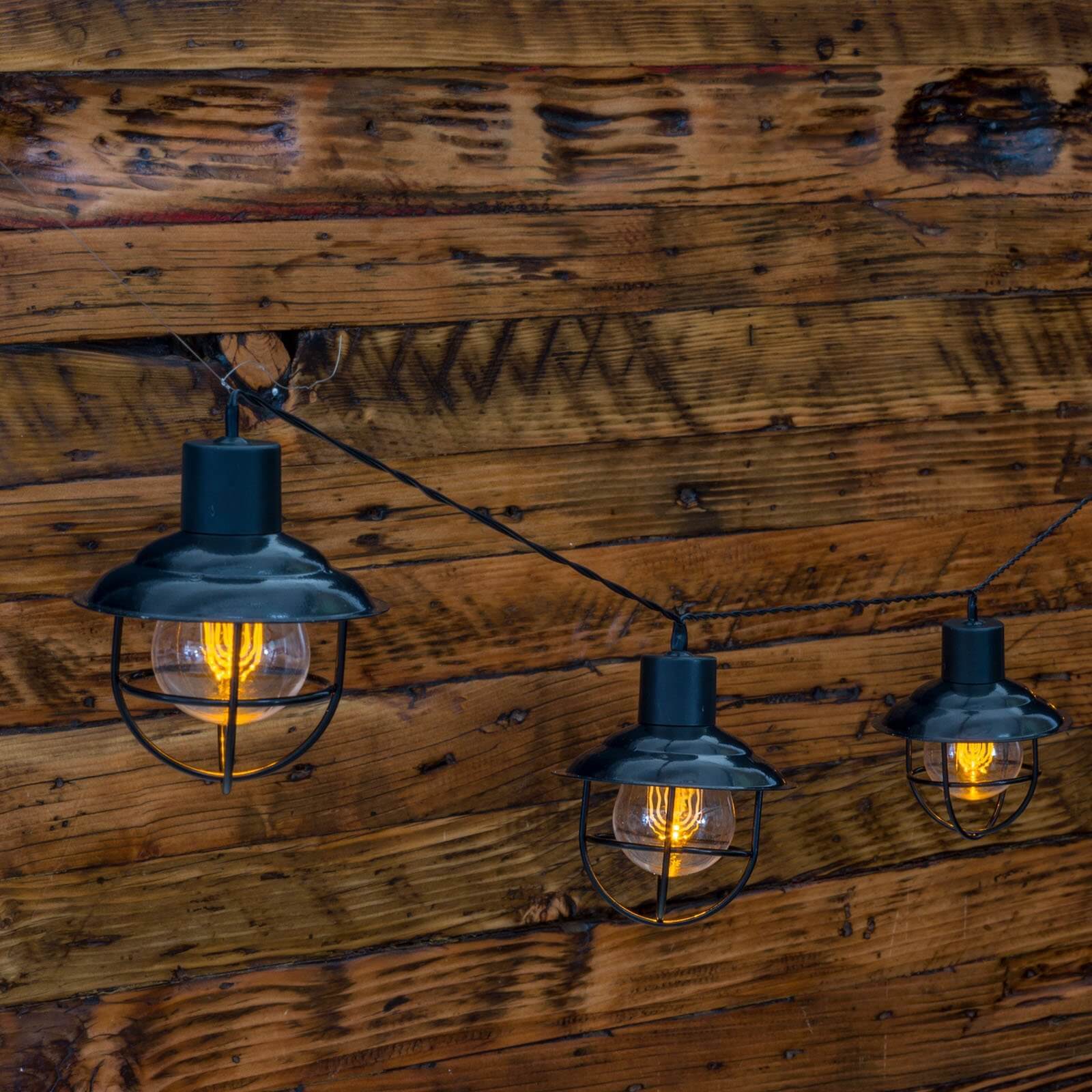 LitezAll LED Edison Bulb 5 Piece Metal String Lights - LitezAll - Home Accents - 3