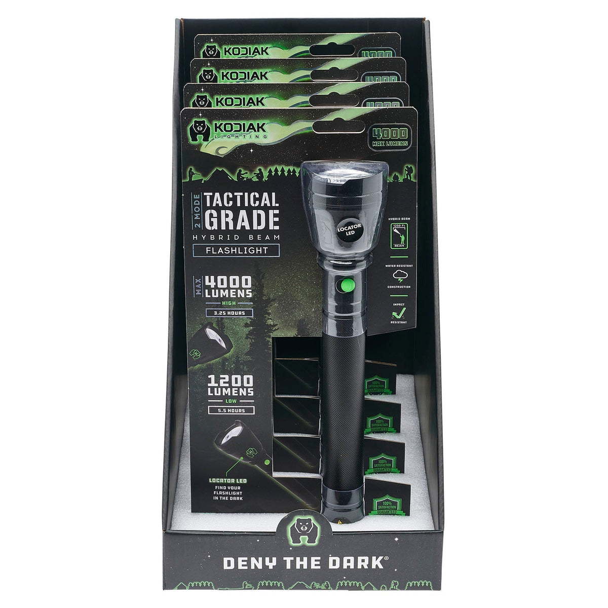 Kodiak® Kommander 4000 Lumen Flashlight