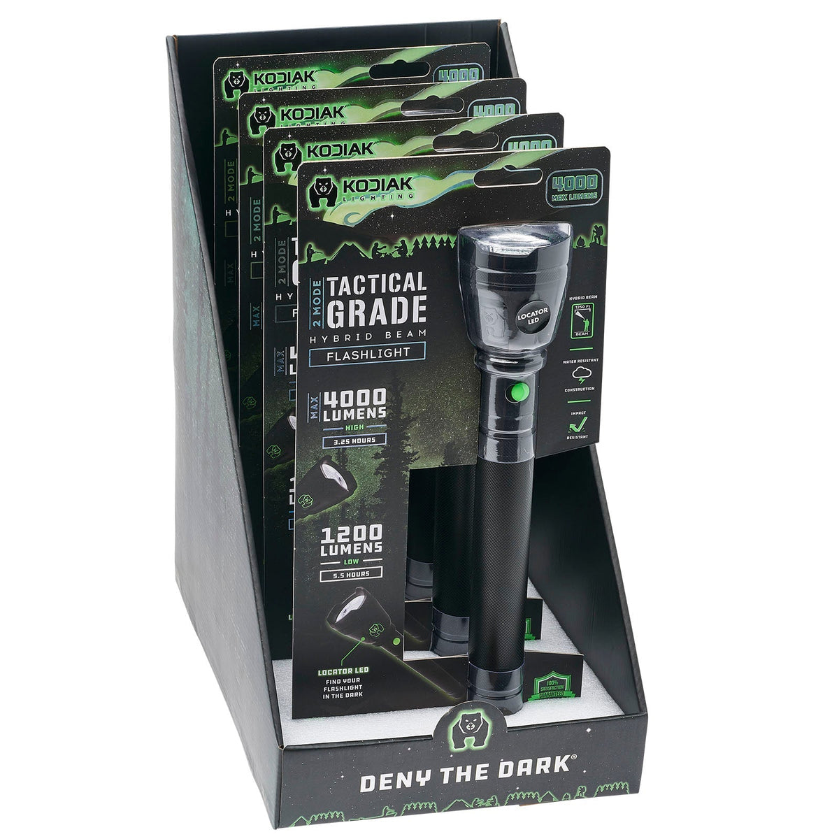Kodiak® Kommander 4000 Lumen Flashlight