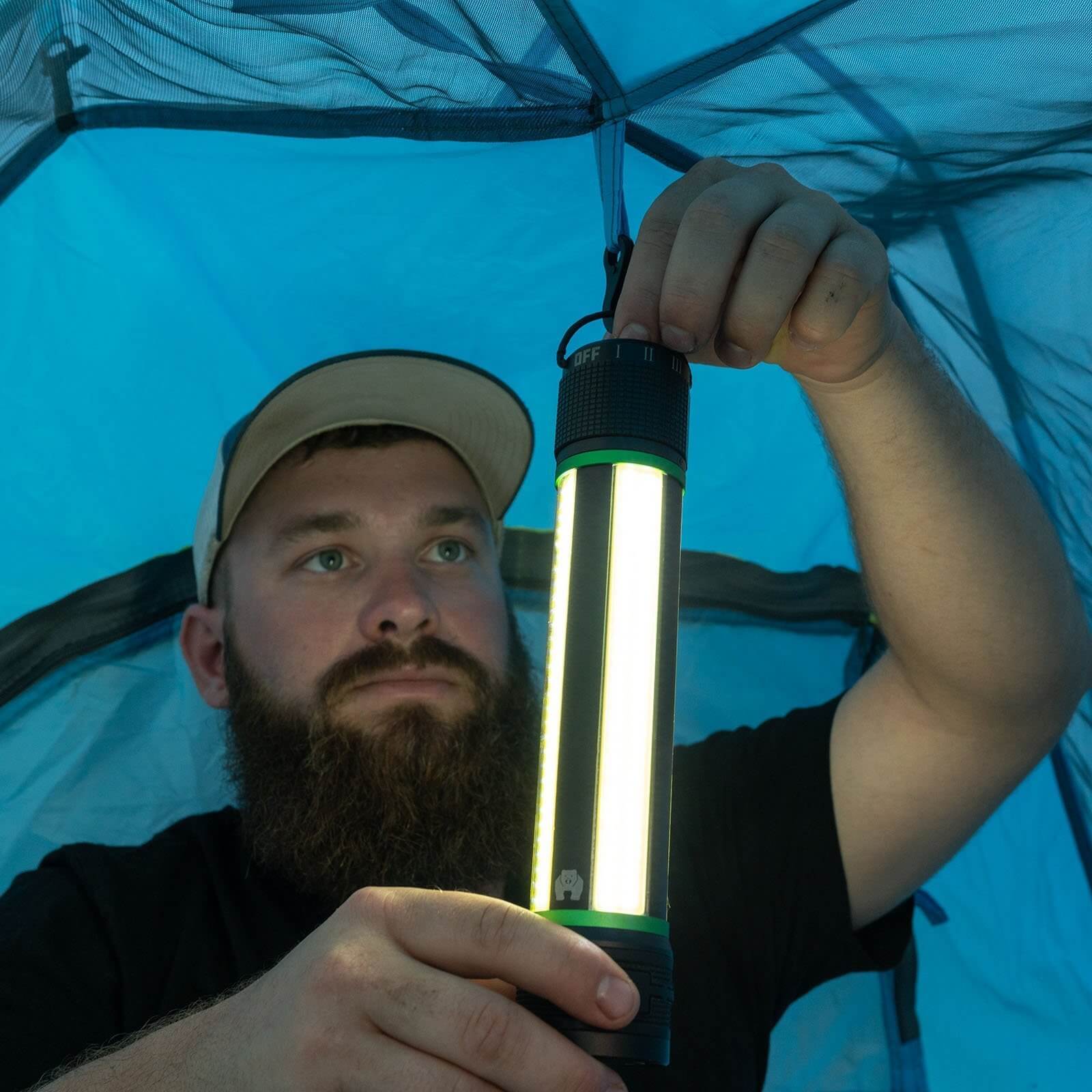 Kodiak Rechargeable Kuadrant® 2000 Lumen COB LED Lantern - LitezAll - Lanterns - 2