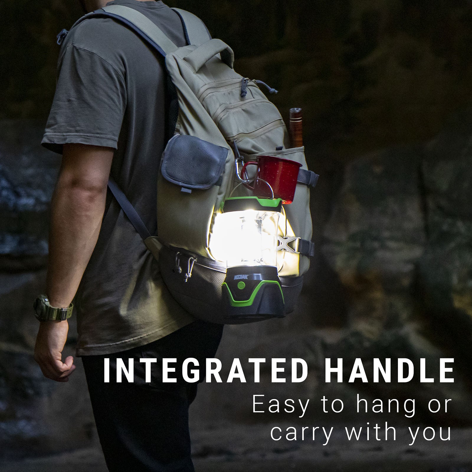 Kodiak® The Kamper® COB LED Lantern 1500 Lumens