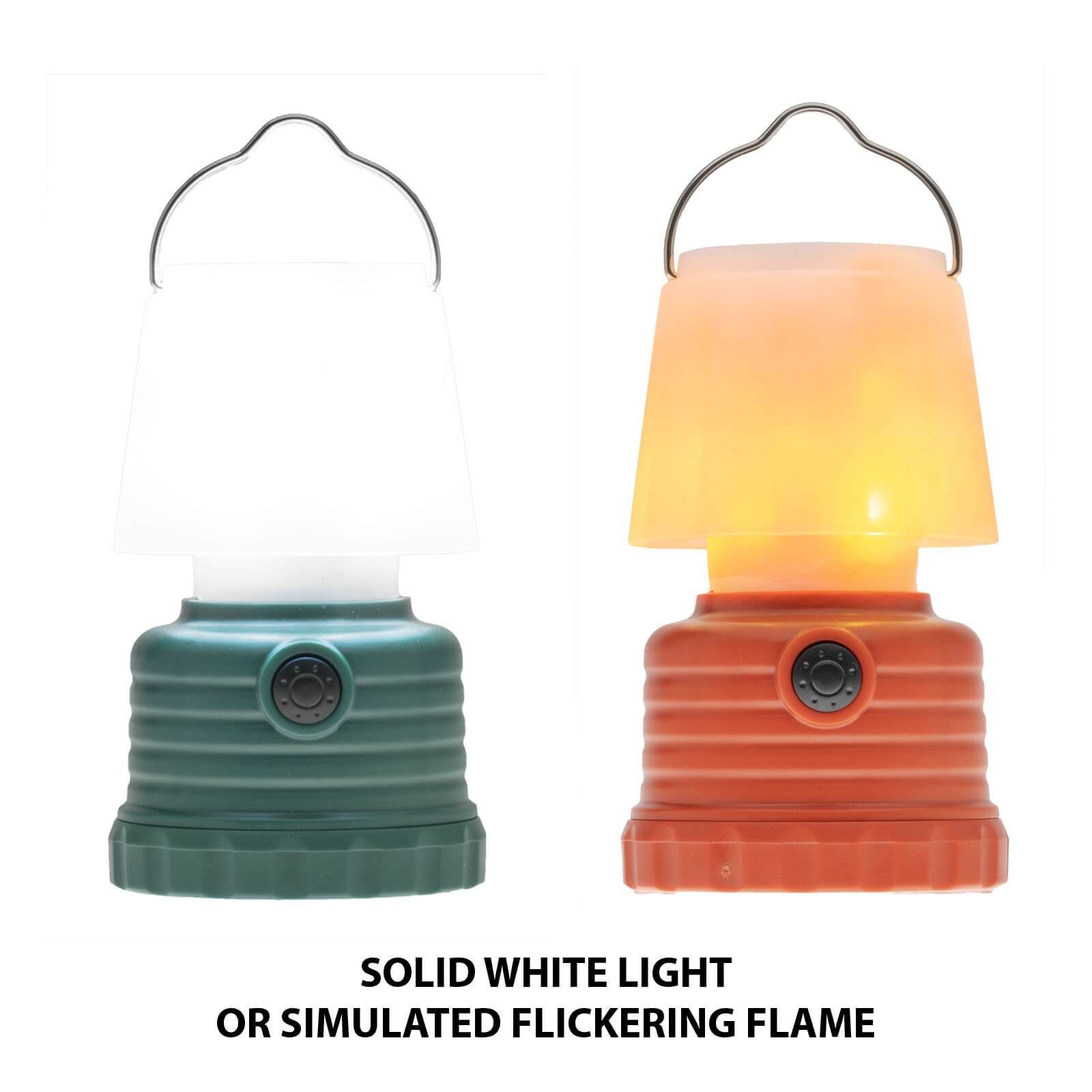 LitezAll Mini Lantern with White or Simulated Flame - LitezAll - Lanterns - 3
