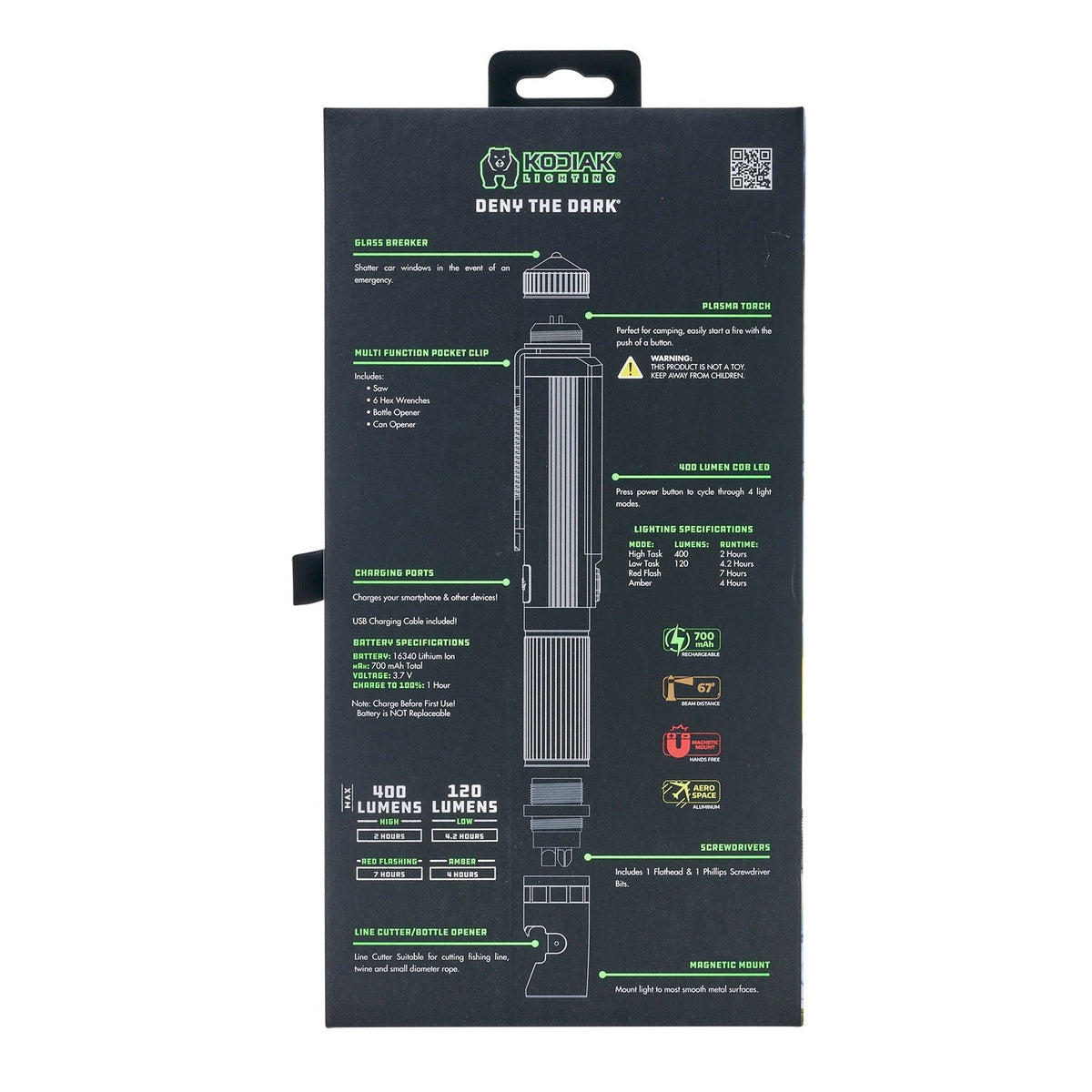 Kodiak® Kommuter® Plasma Torch and Utility Light