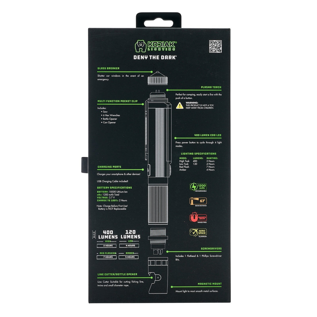 Kodiak® Kommuter® Plasma Torch and Utility Light