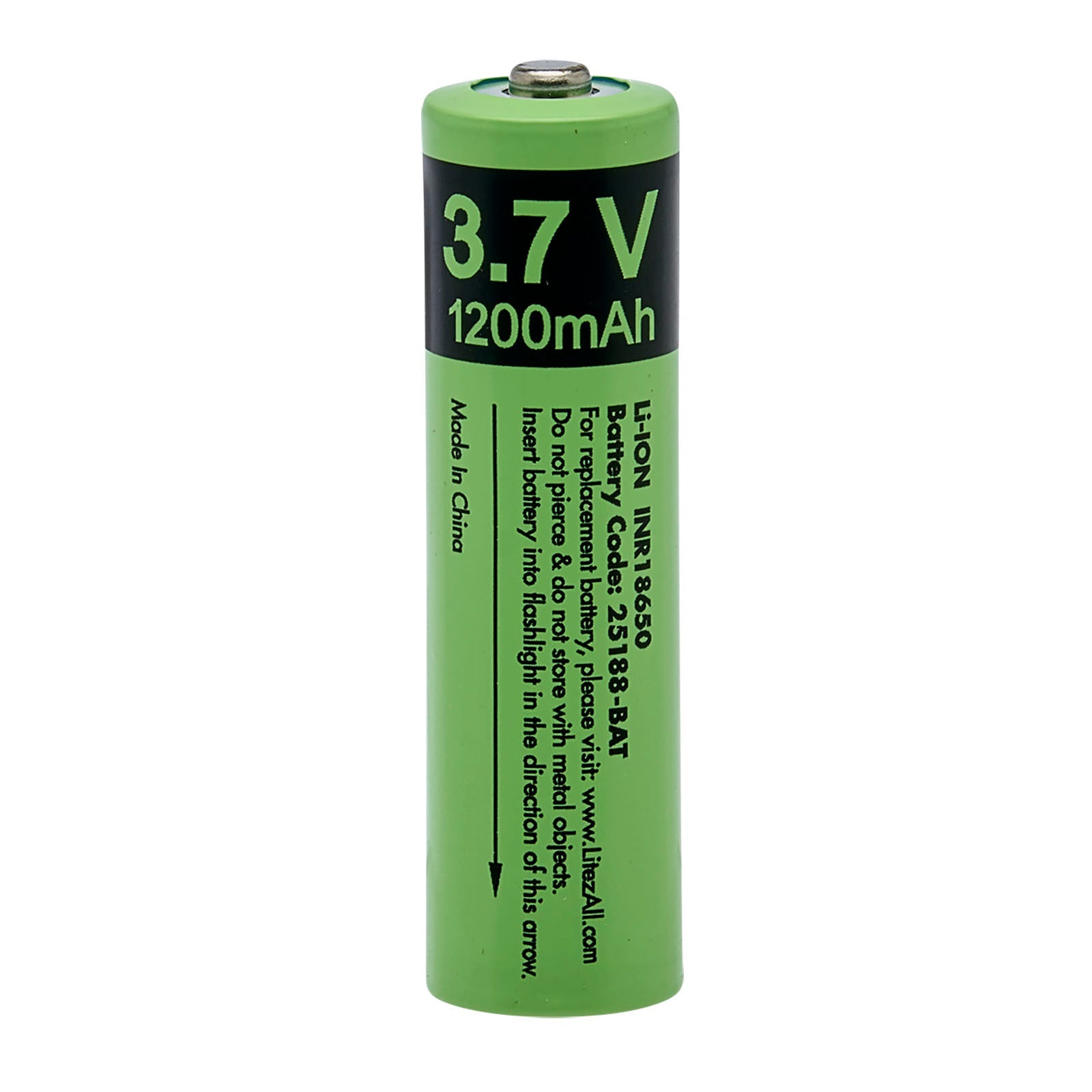 Replacement Battery for LitezAll LA-1.3KHL-3/6 LitezAll Rechargeable Headlamp