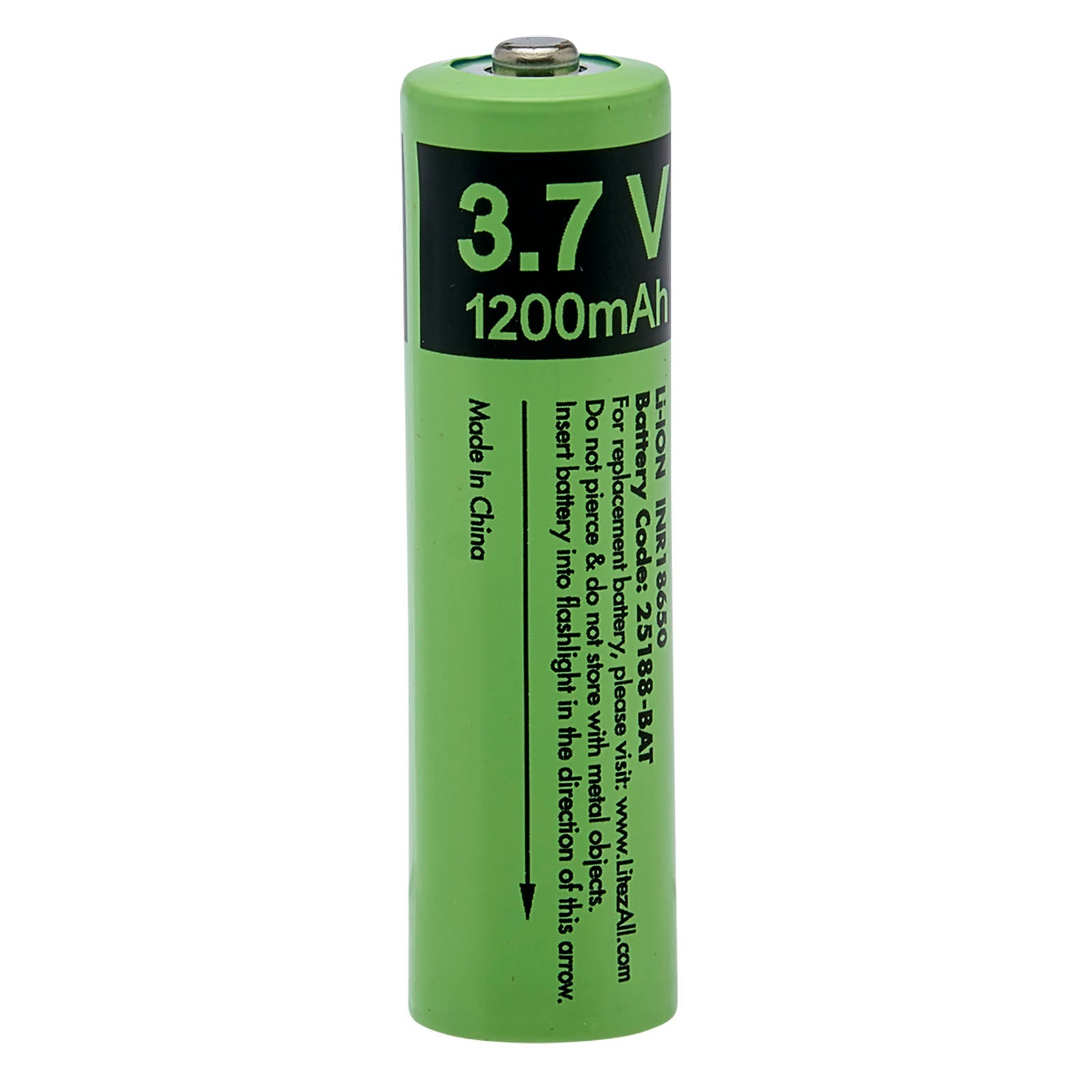 Replacement Battery for LitezAll LA-1.3KHL-3/6 LitezAll Rechargeable Headlamp