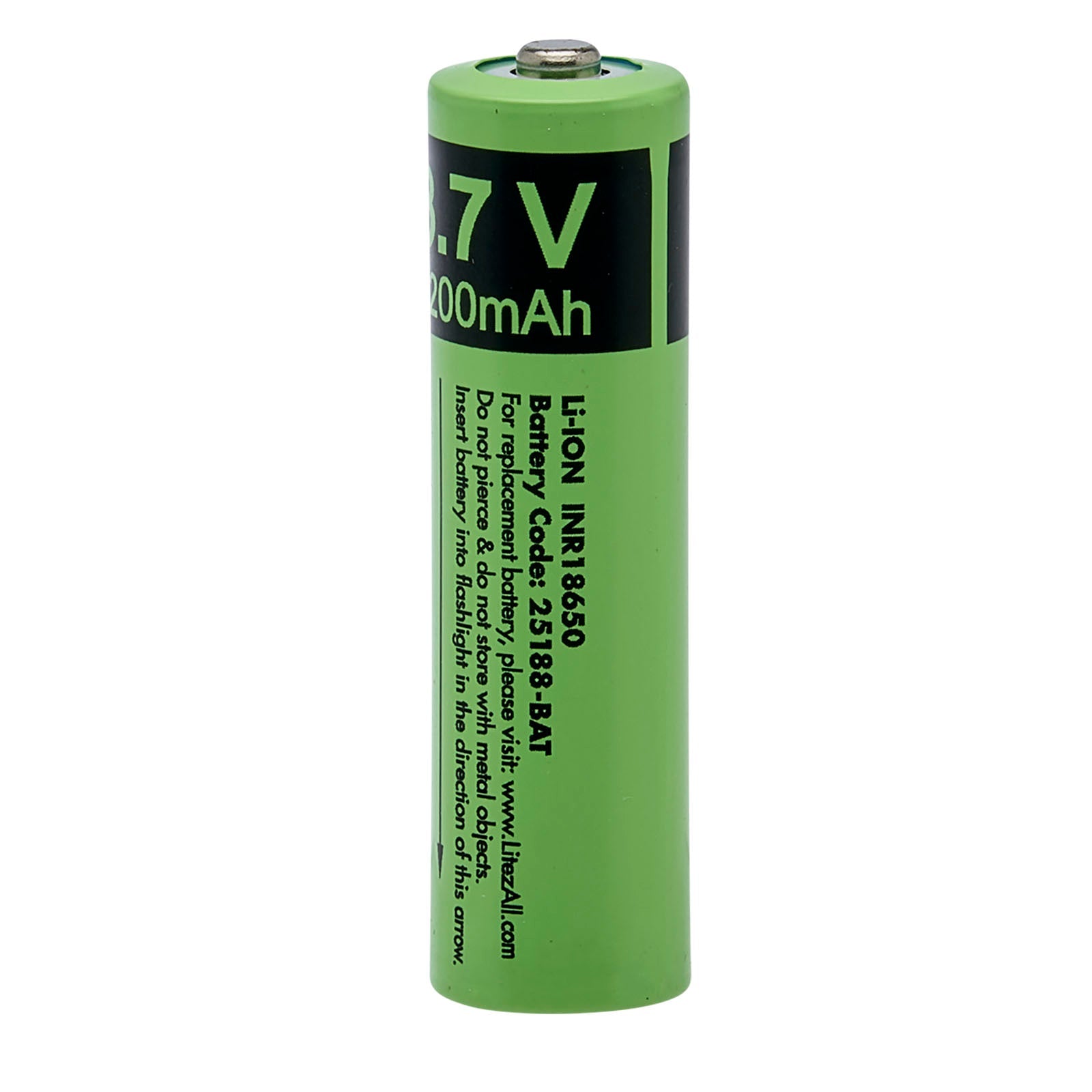 Replacement Battery for LitezAll LA-1.3KHL-3/6 LitezAll Rechargeable Headlamp